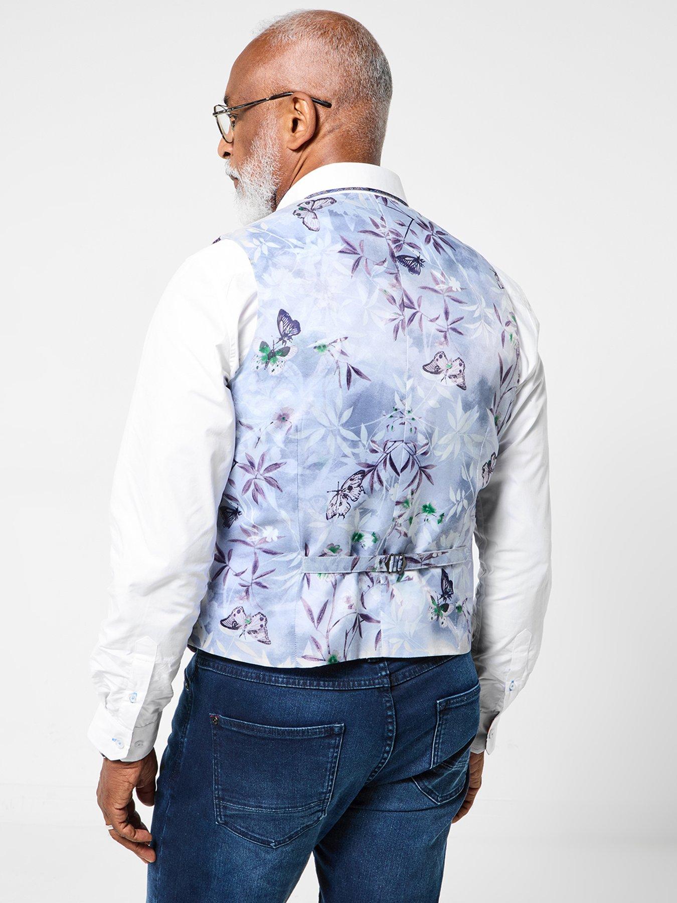 Image 4 of 6 of Joe Browns Stylish Formal Waistcoat - Purple