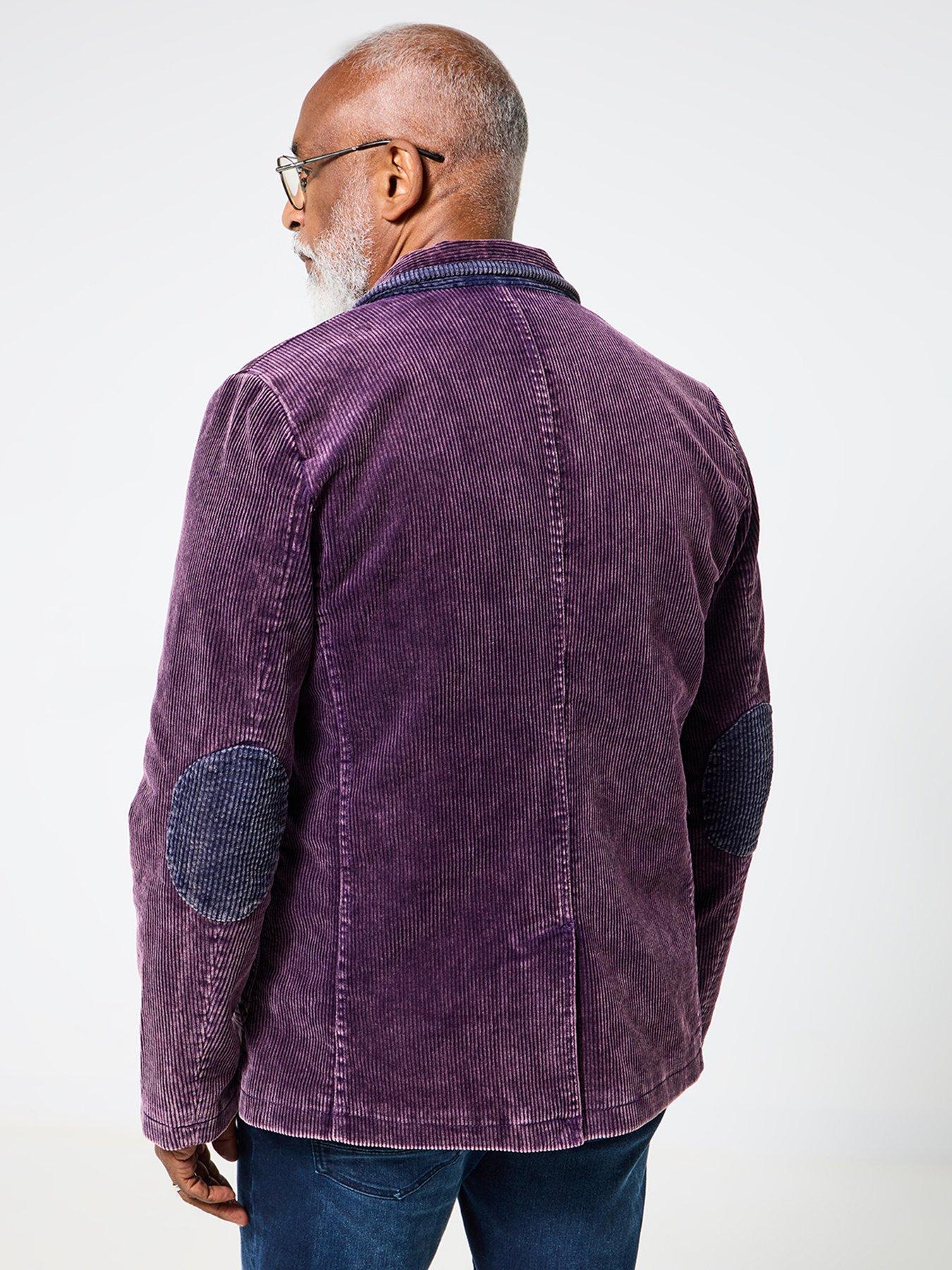 Joe Browns Corduroy Blazer - Purple | Littlewoods