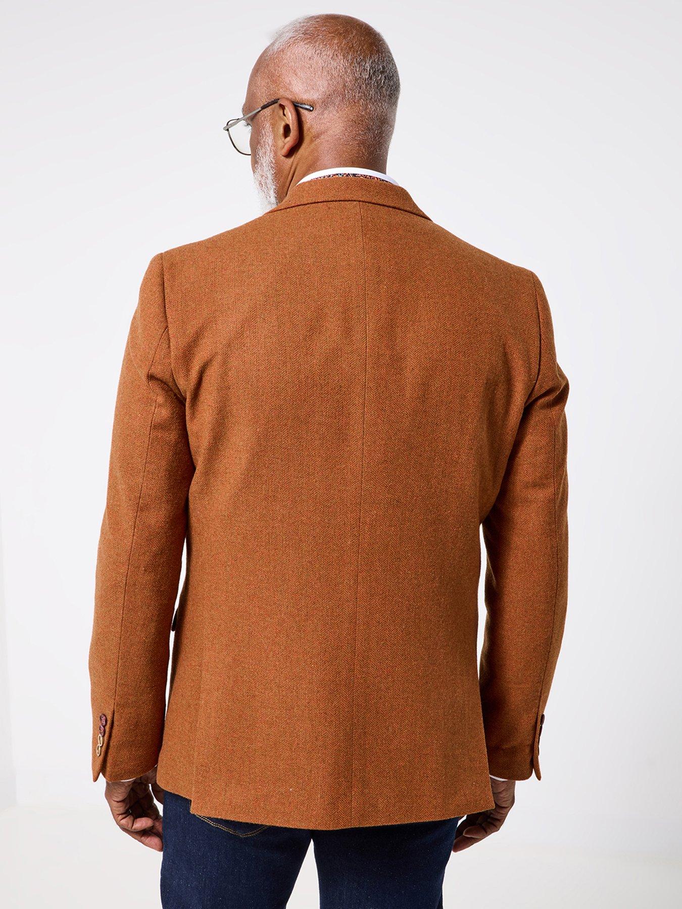 Image 3 of 6 of Joe Browns Modern Cutaway Blazer - Dark Orange