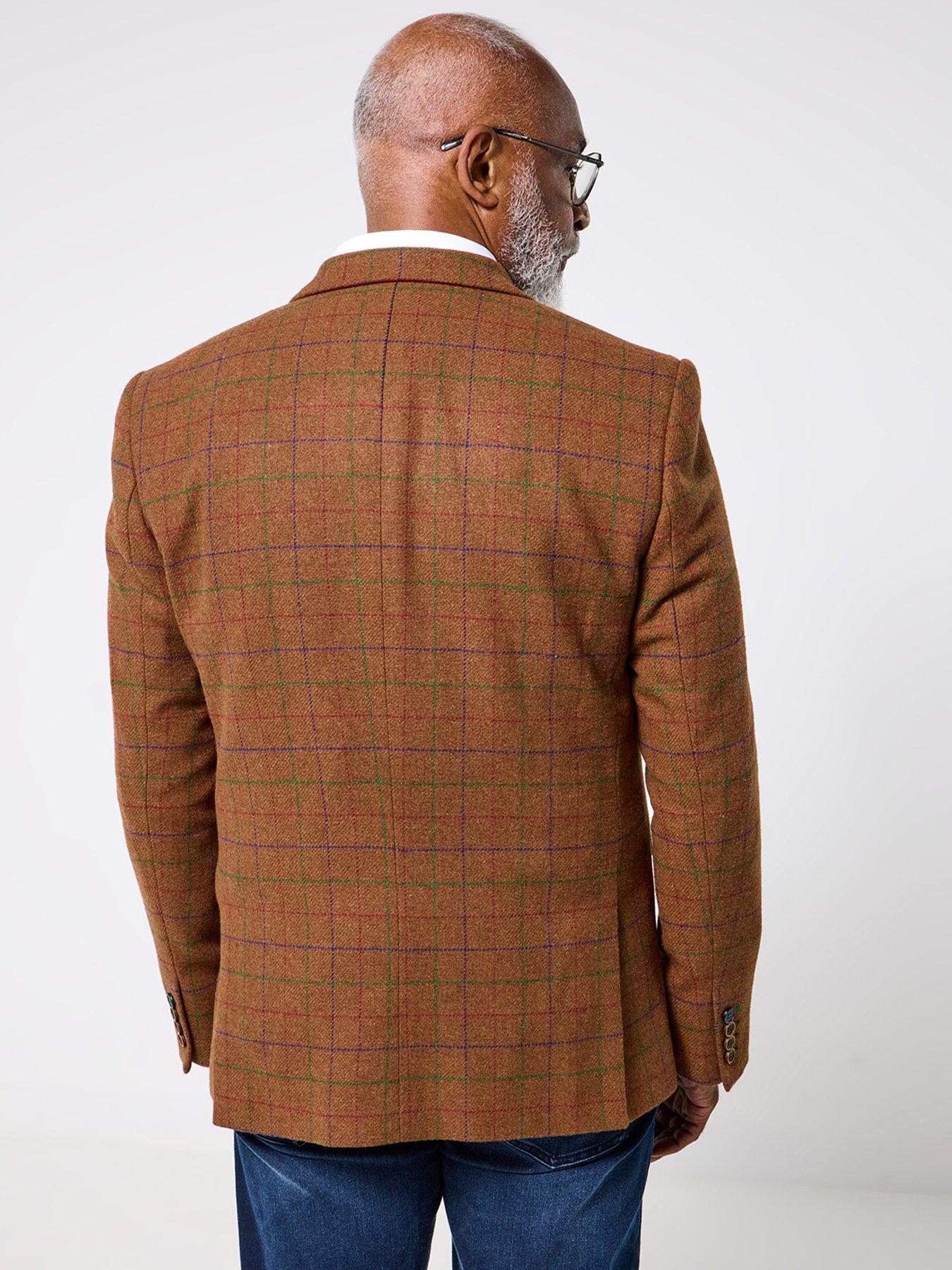 Image 3 of 6 of Joe Browns Smart Casual Check Blazer - Brown