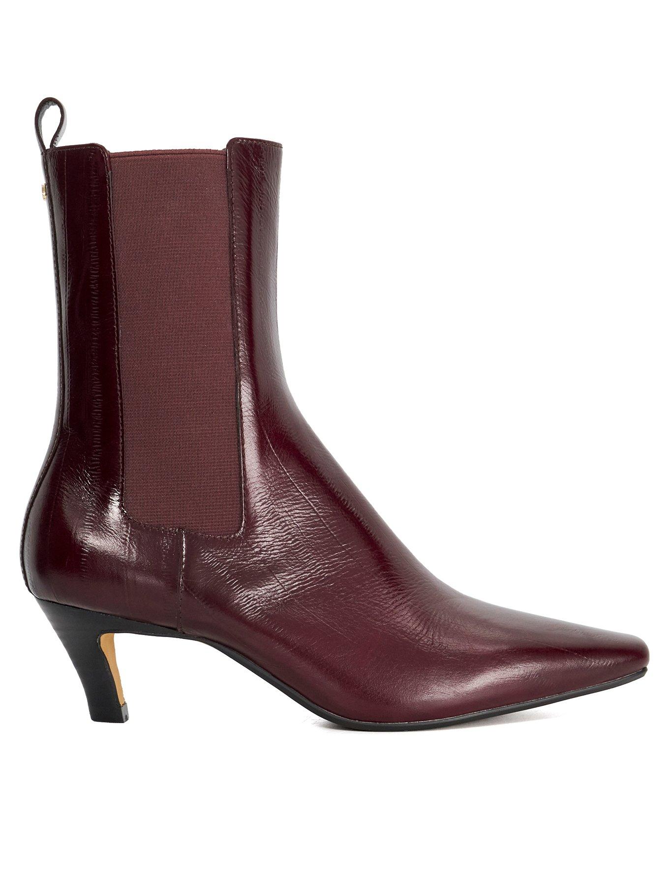 dune-london-odele-chiselled-toe-leather-ankle-boots-dark-red
