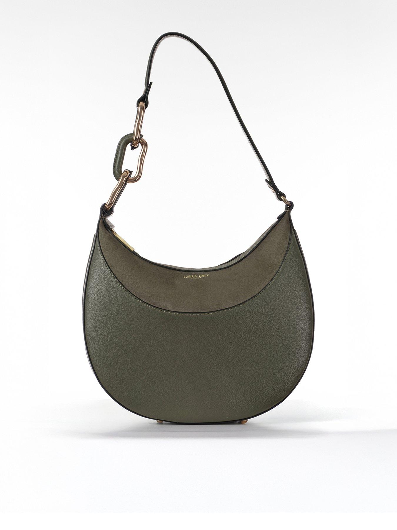 Luella Grey Thelma Khaki Scoop Hobo - Green