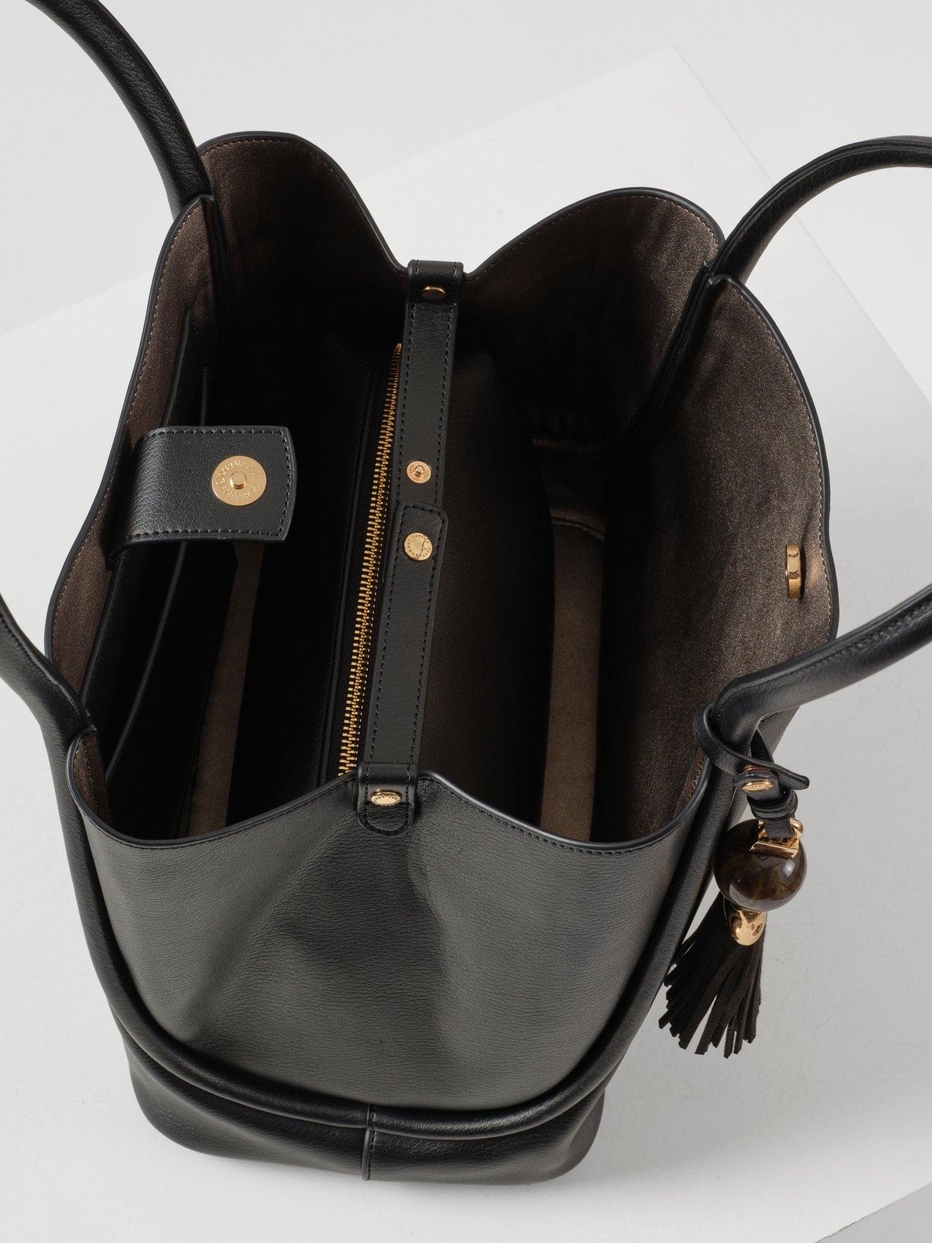  image of luella-grey-floella-tote-black