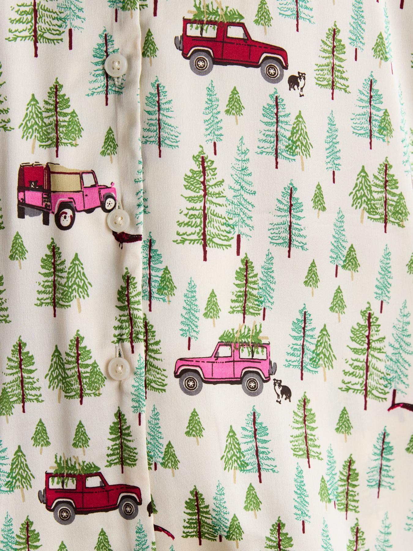  image of joules-satin-pyjama-set-cream