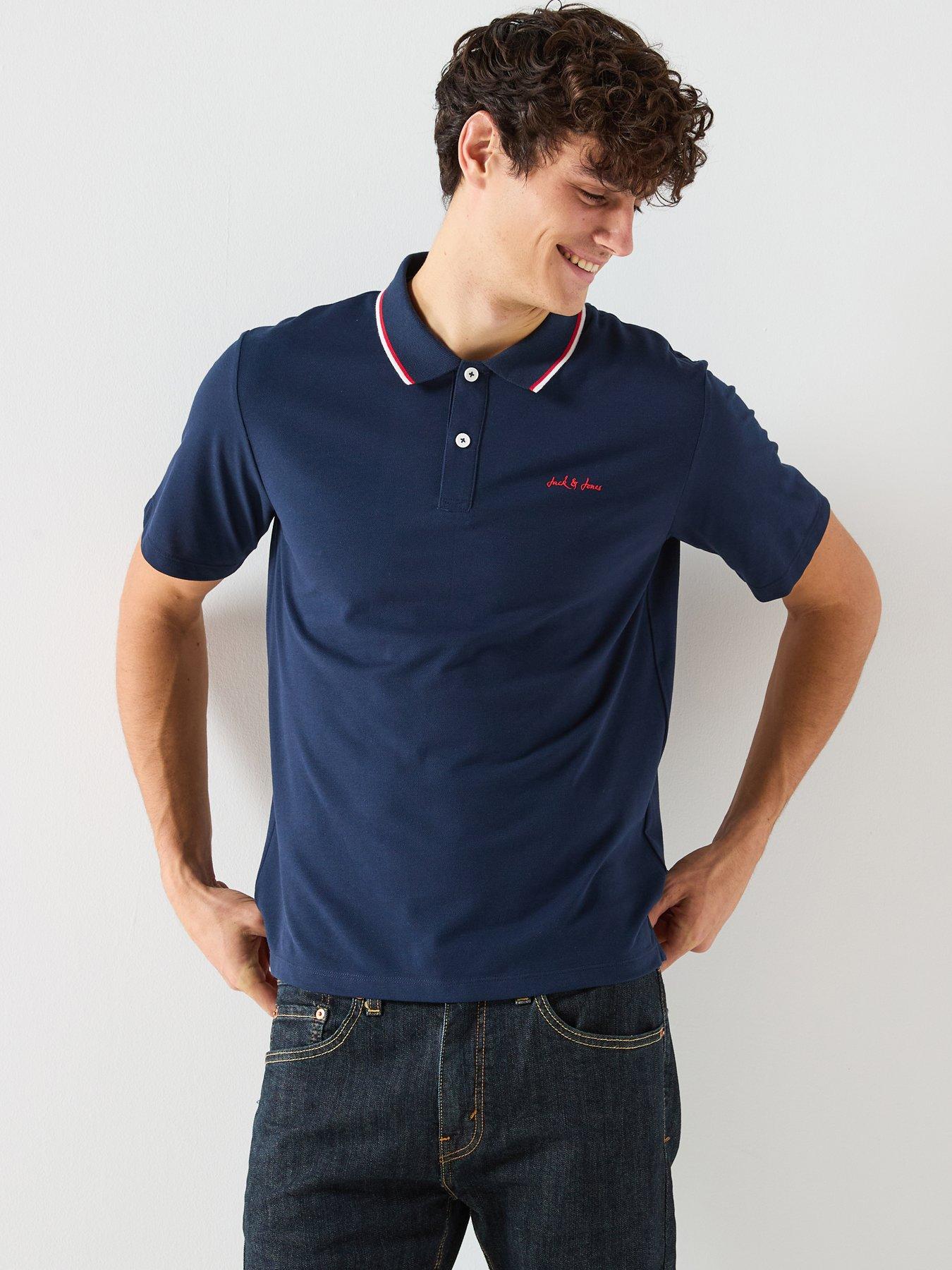 Jack & Jones Blaze Polo Shirt - Navy
