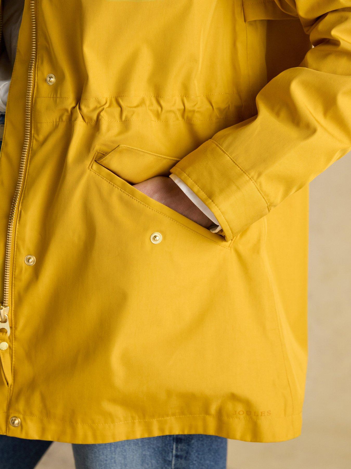  image of joules-waterproof-raincoat-with-hood-gold