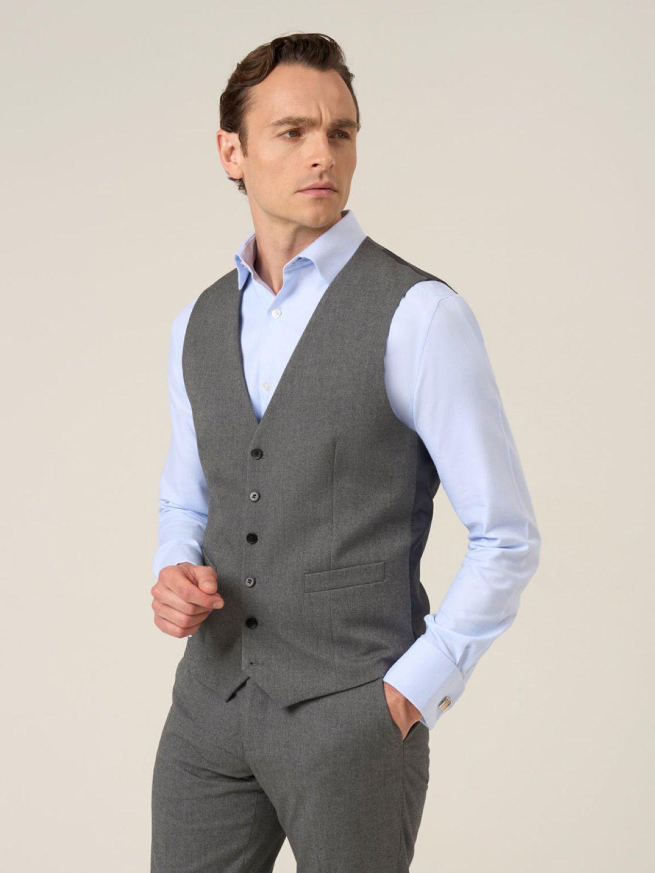 front image of skopes-liston-waistcoat-grey