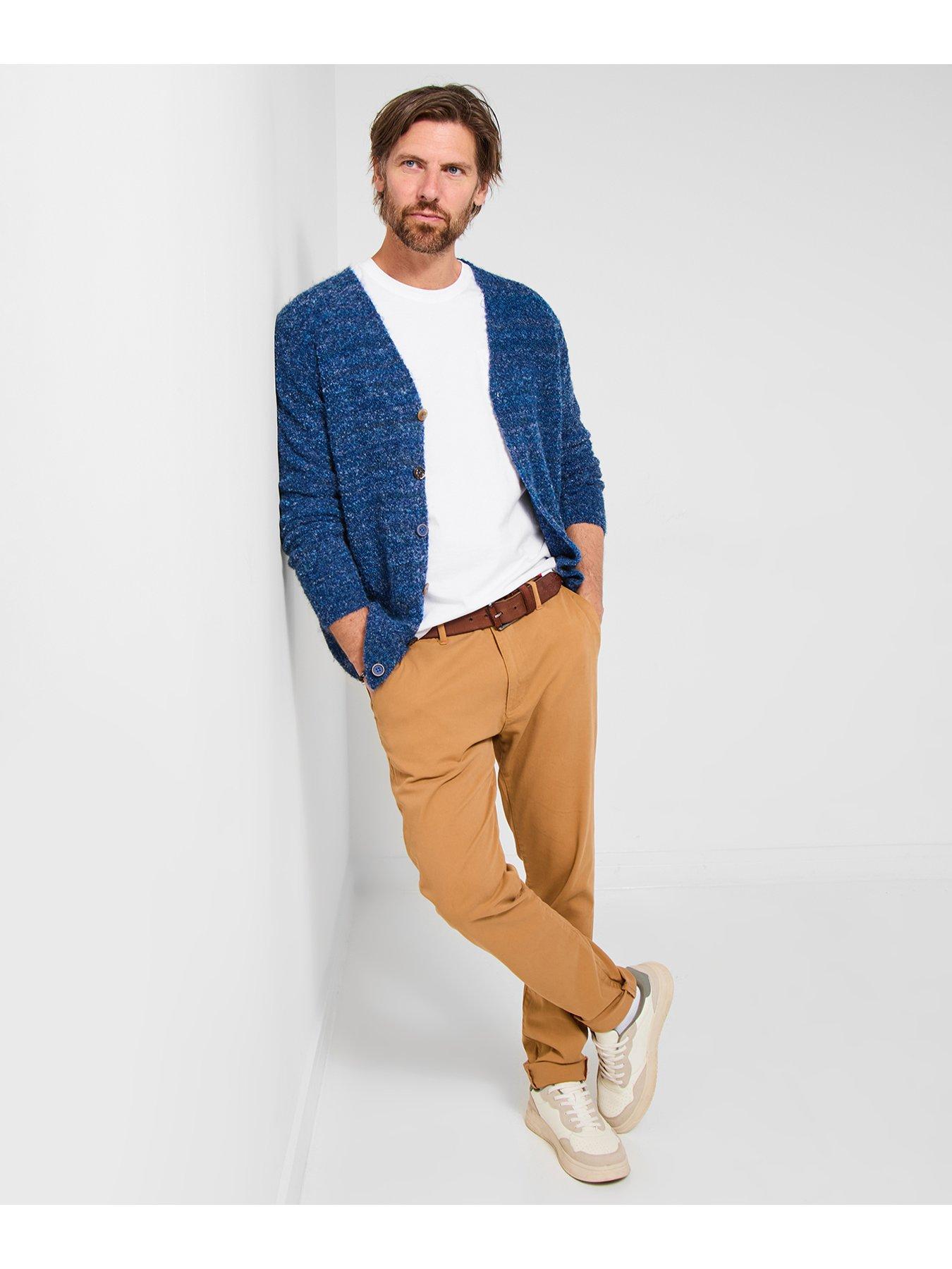 Image 2 of 6 of Joe Browns V-Neck Knitted Cardigan - Blue
