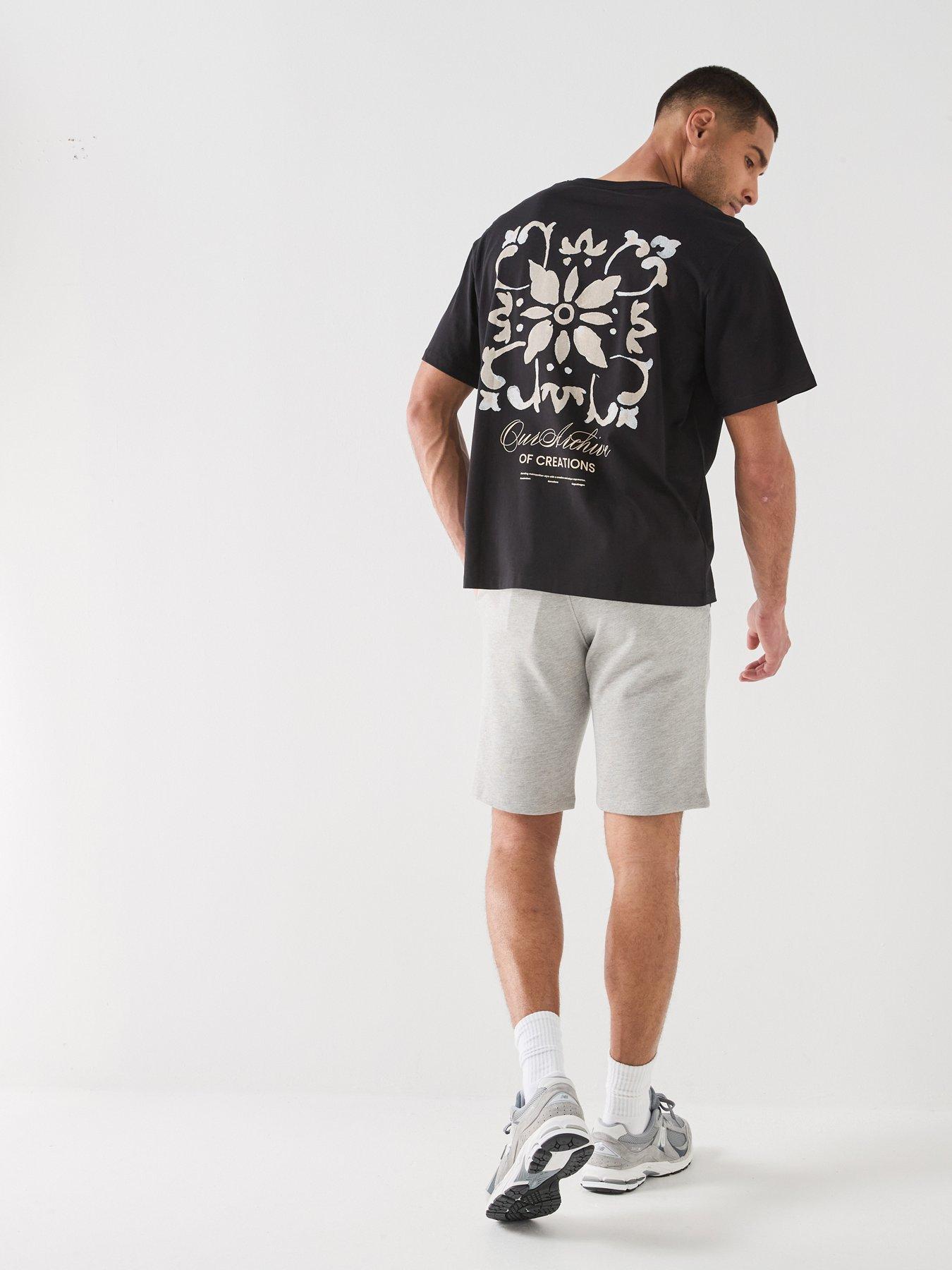 Jack & Jones Art Back Graphic T-Shirt - Black