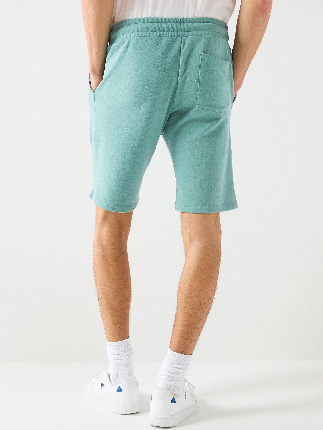  image of jack-jones-gordon-brandon-sweat-shorts-blue