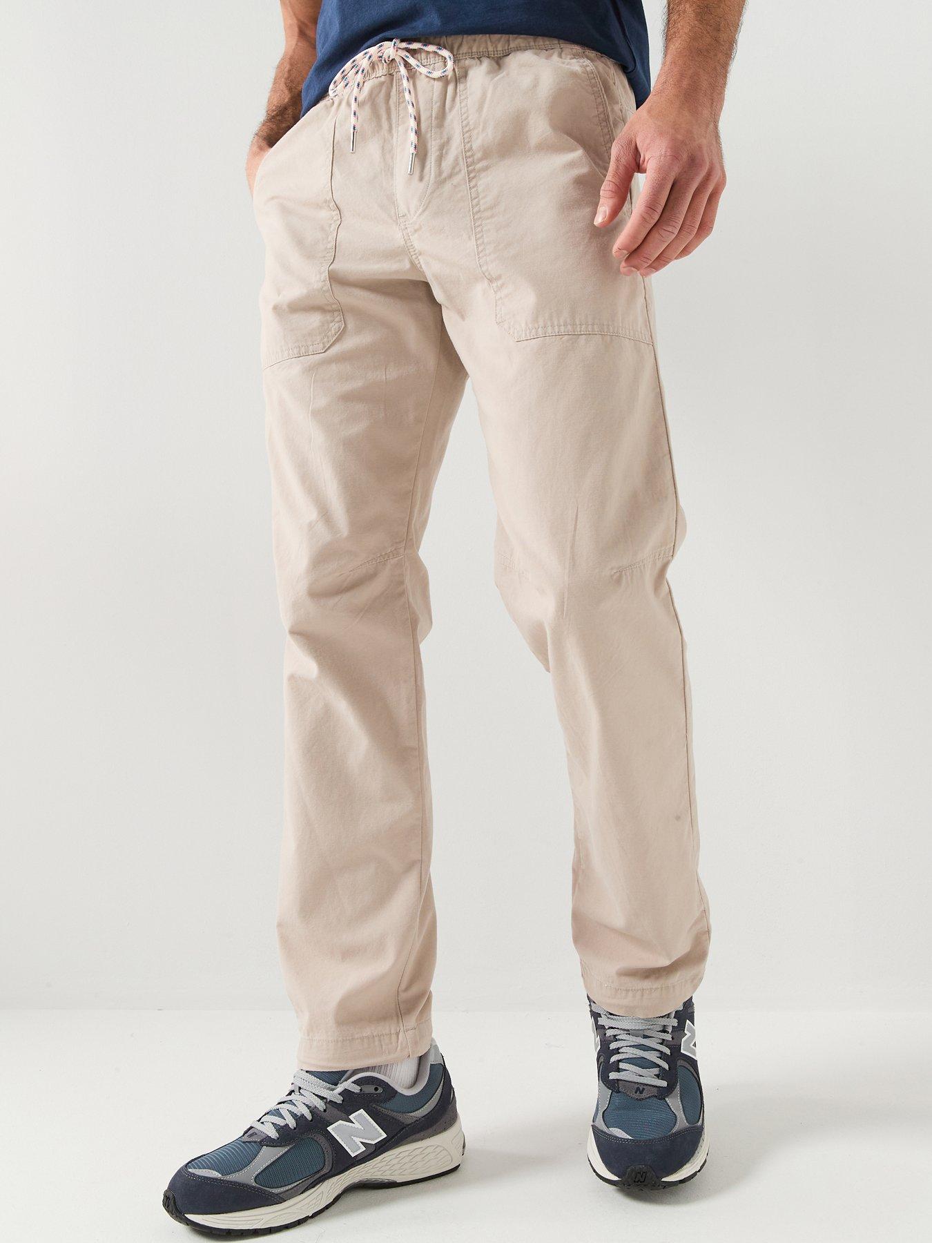 Jack & Jones Kane Coral Trousers - Cream