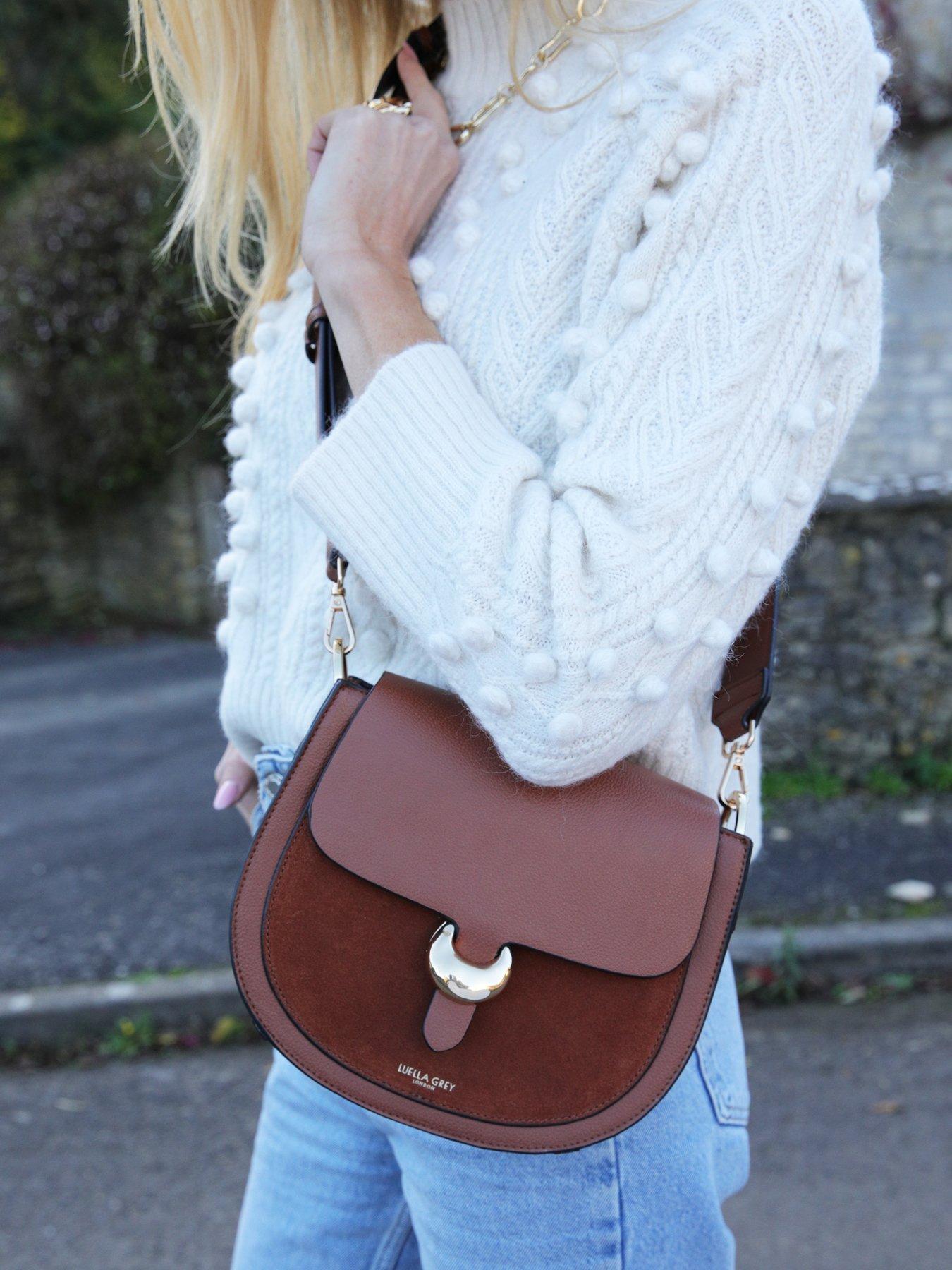 Luella Grey Venetia Conker Crossbody Bag - Brown
