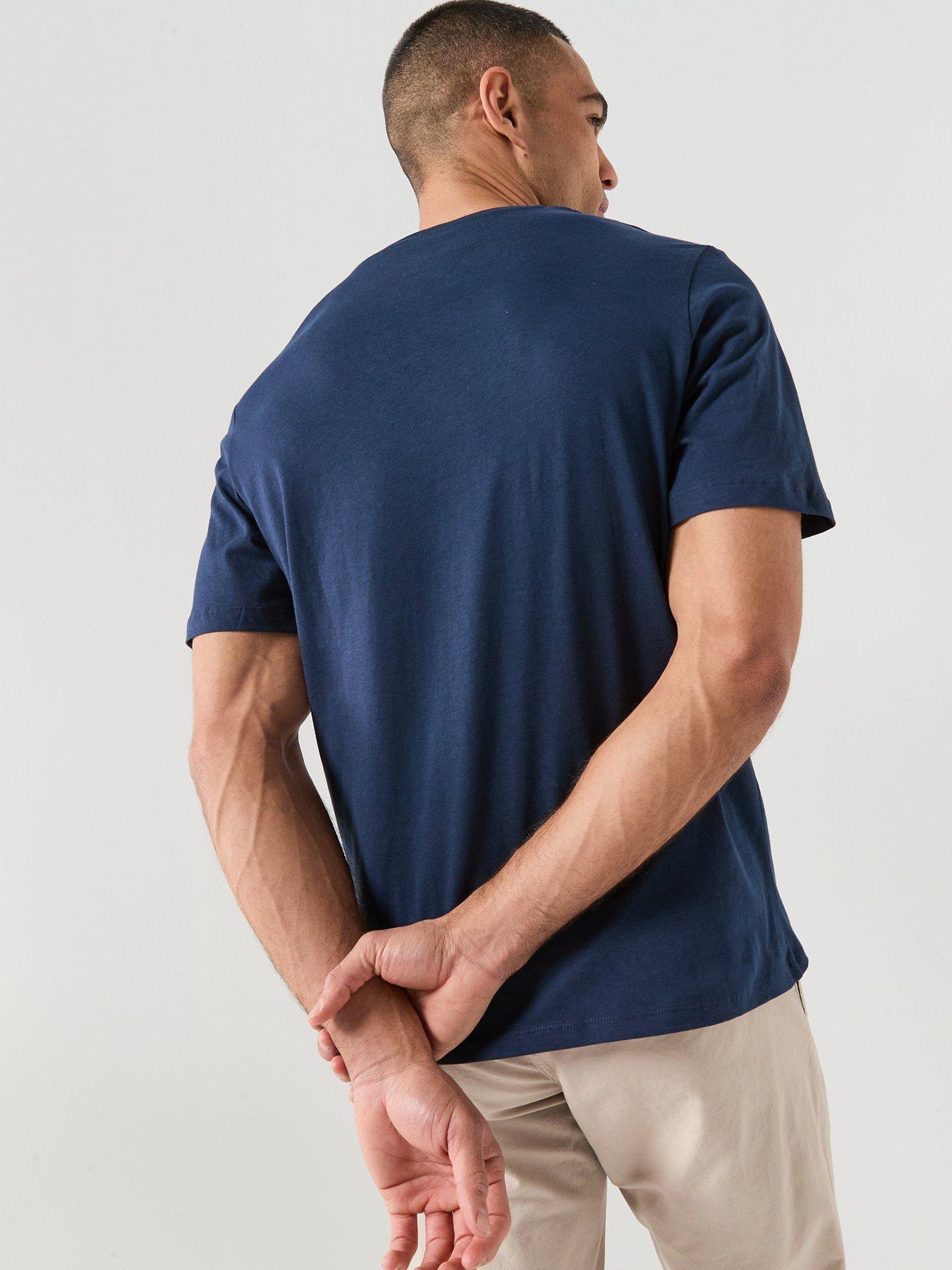 stillFront image of jack-jones-grayson-t-shirt-navy