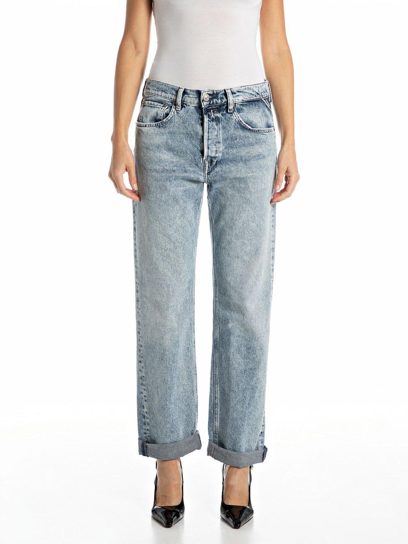 Replay Aubury Boy Fit Jeans - Blue