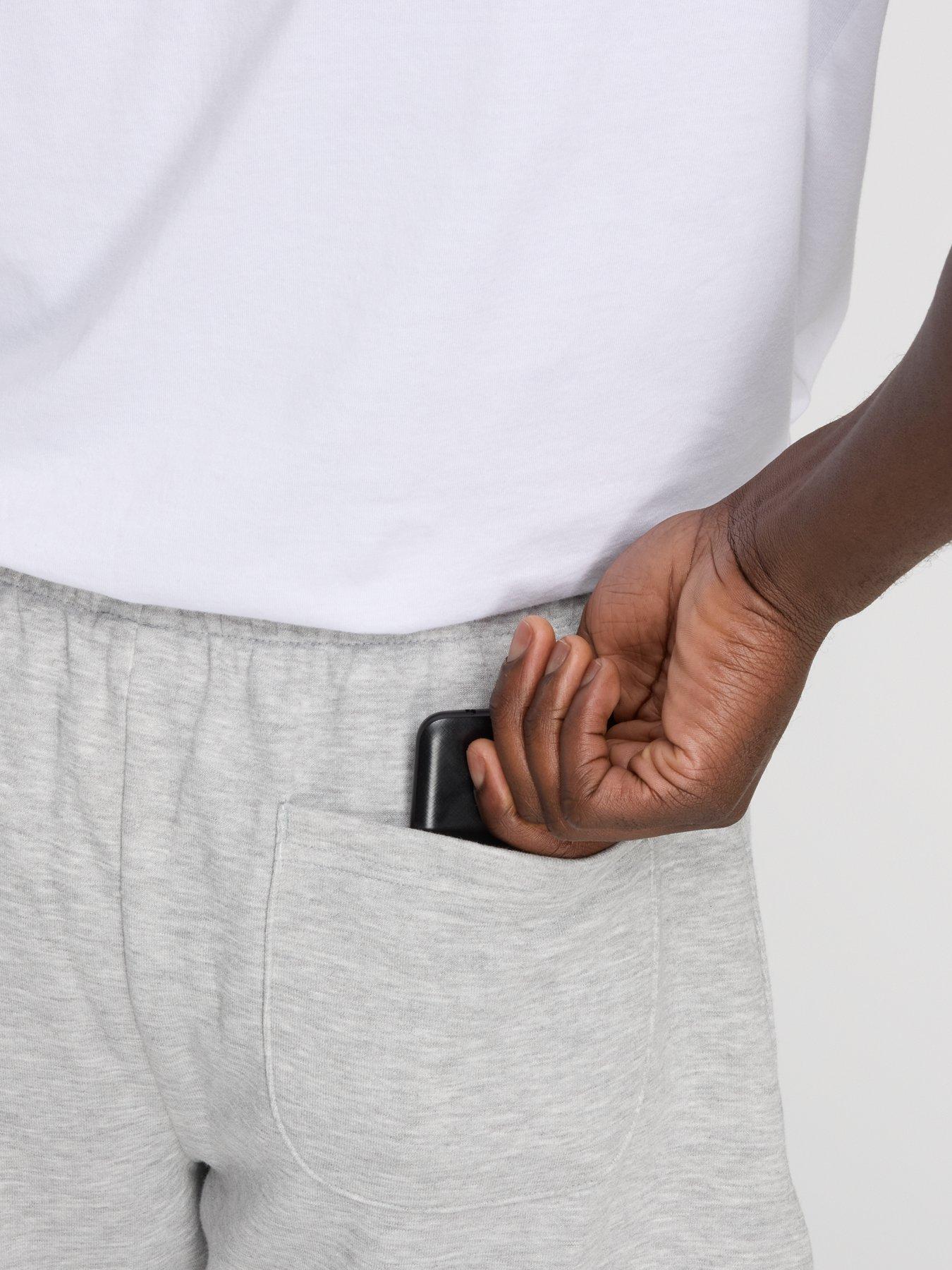 Image 5 of 6 of New Balance Sport Essentials French Terry Shorts - Grey
