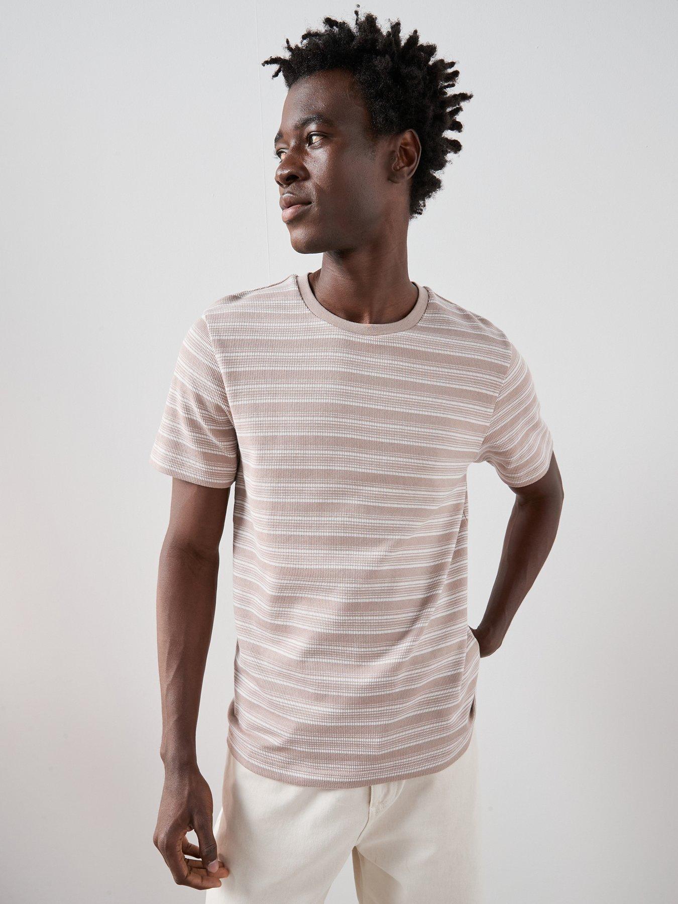 the-very-collection-pure-cotton-stripe-knitted-t-shirt-white-amp-beige