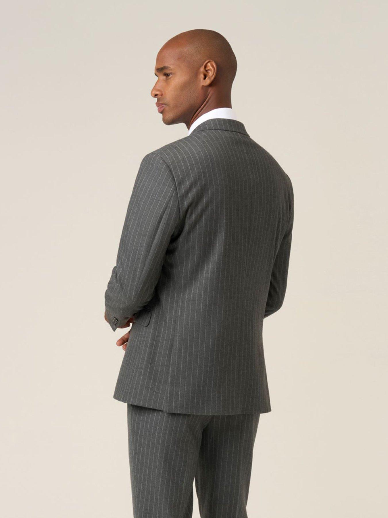 stillFront image of skopes-double-breasted-cassius-grey-chalkstripe-suit-jacket-dark-grey