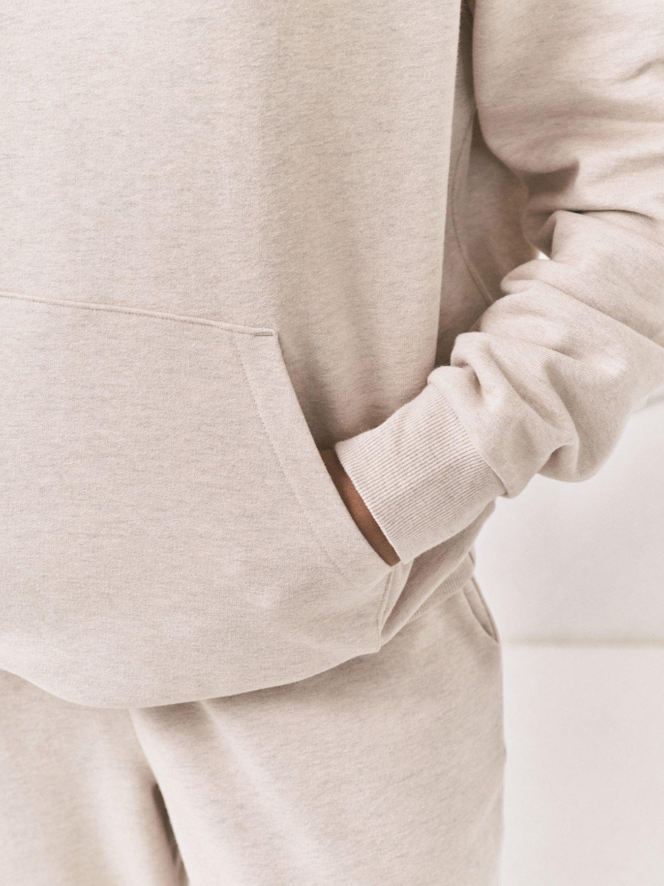 Image 5 of 6 of CHELSEA PEERS Long Sleeve Over Head Hoodie - Beige
