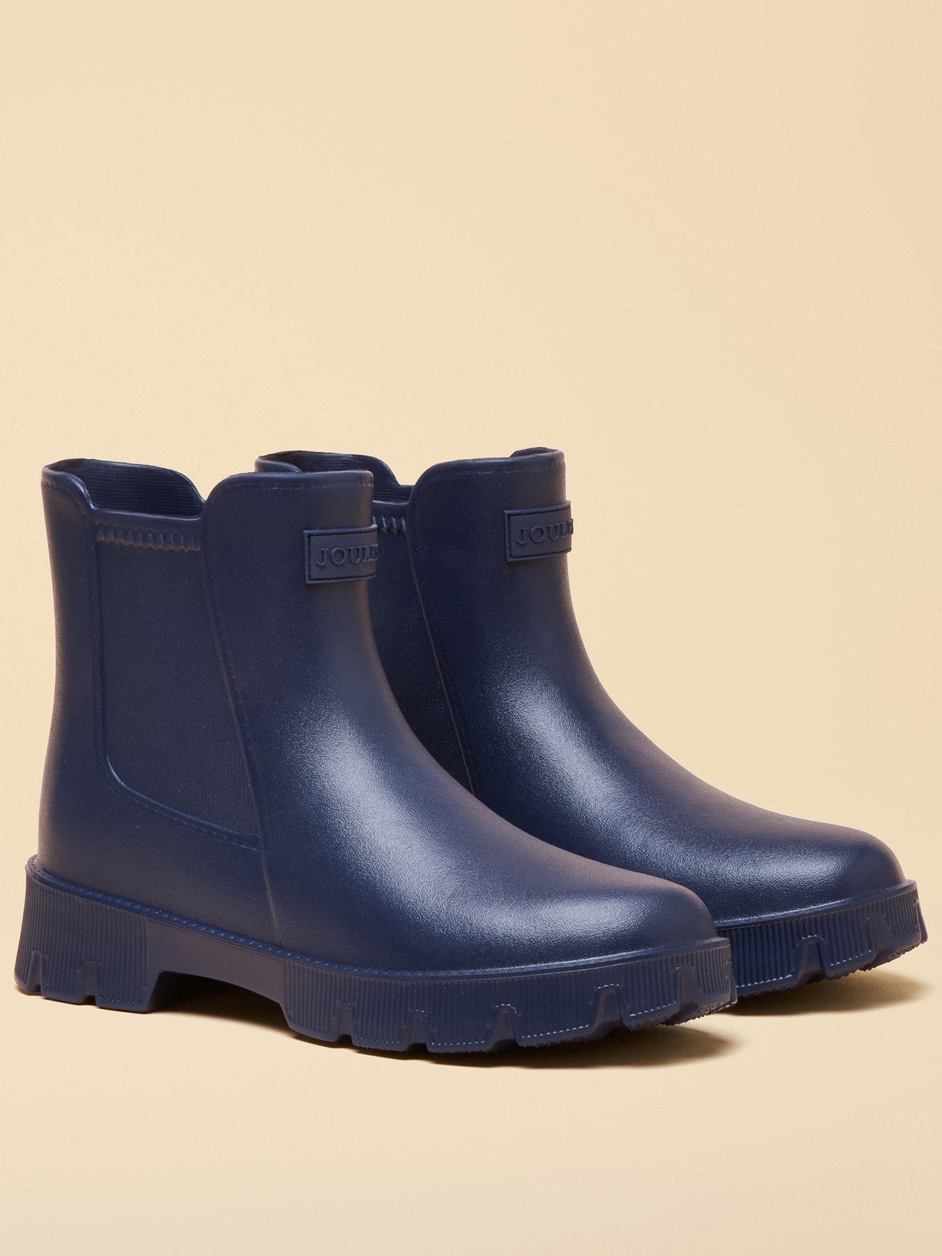 Joules Lightweight Ankle Wellies - Navy