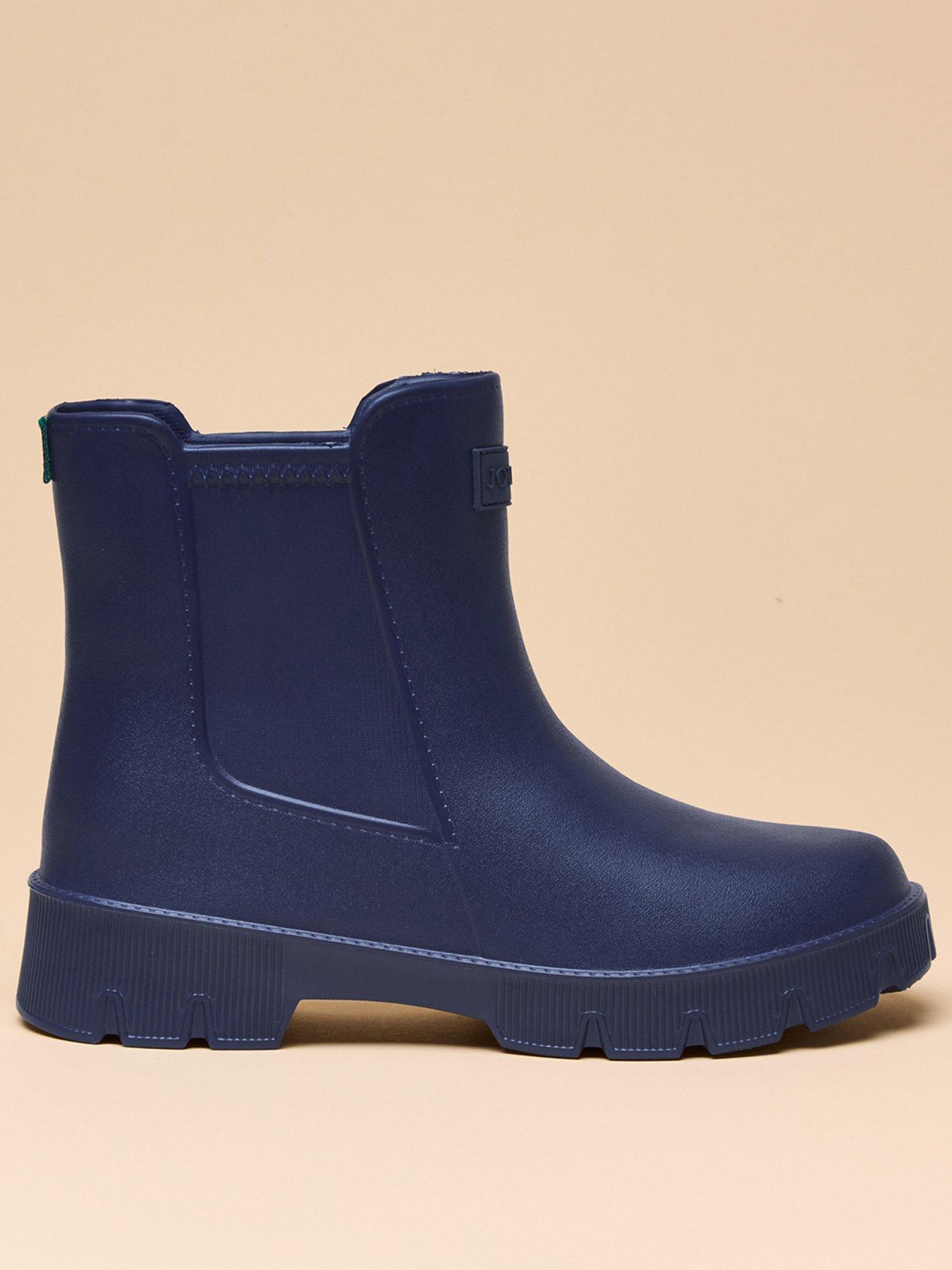 undefined Lightweight Ankle Wellies - Navy