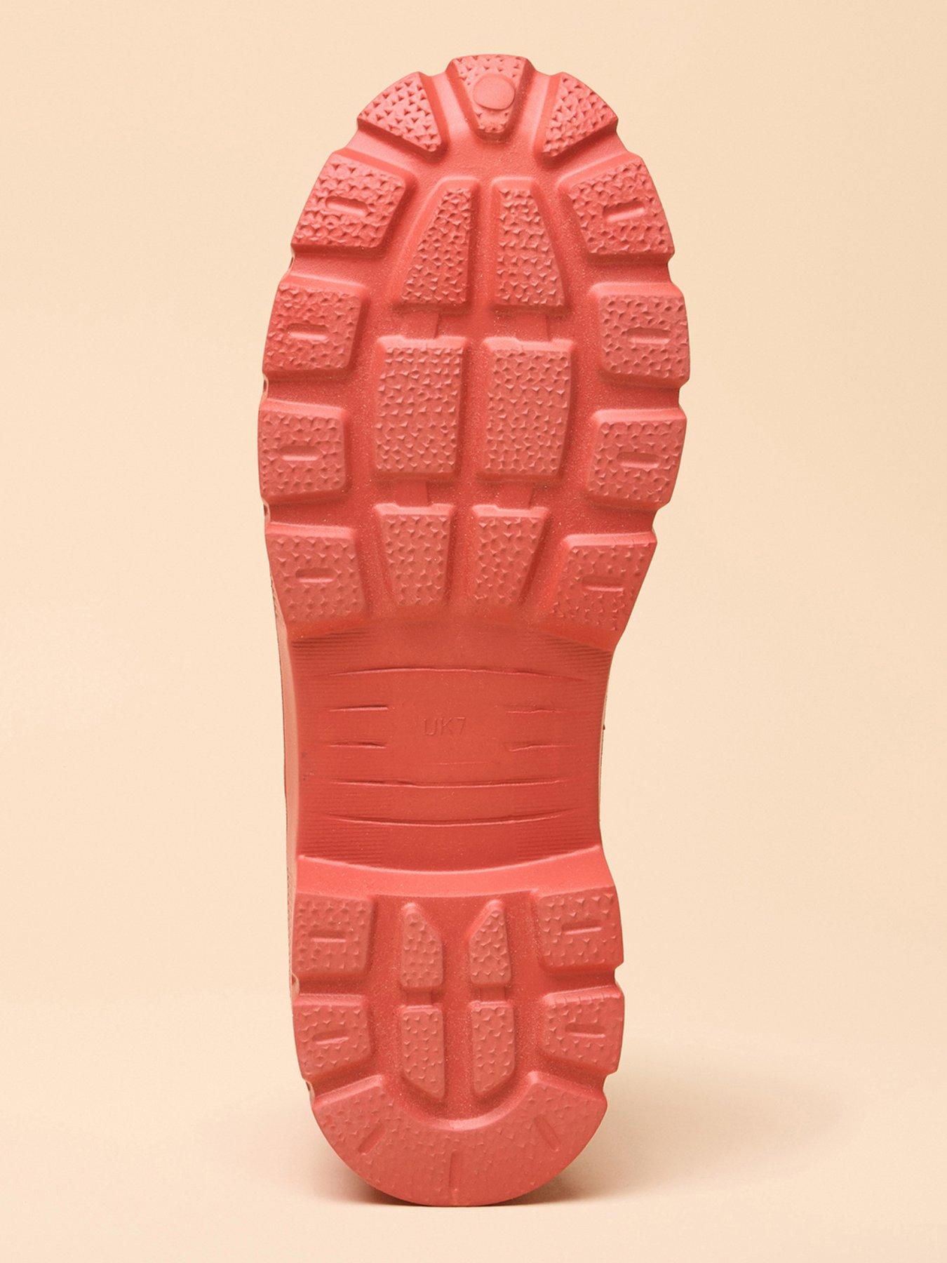 Image 4 of 6 of Joules Lightweight Ankle Wellies - Red
