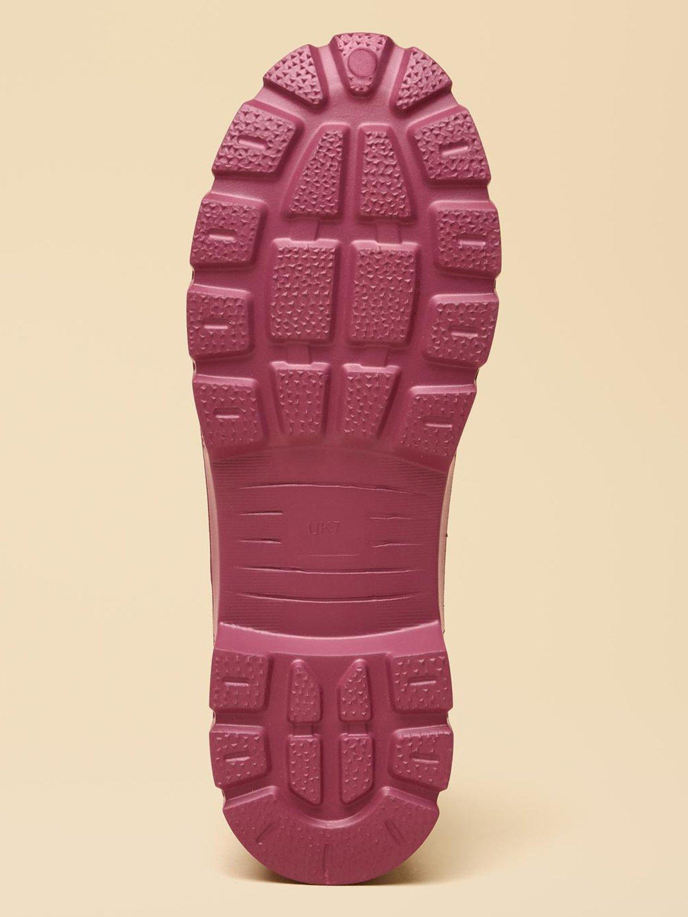  image of joules-lightweight-ankle-wellies-berry-red