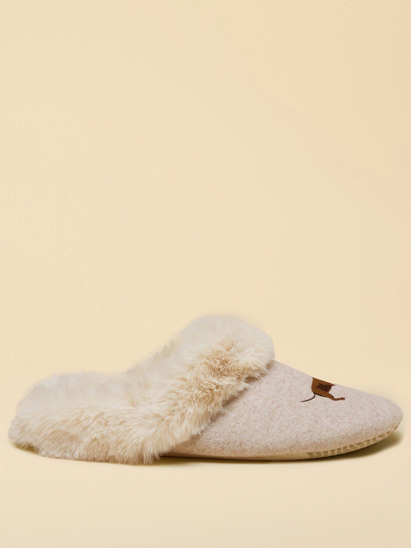 Image 2 of 6 of Joules Artwork Slipper - Oatmeal