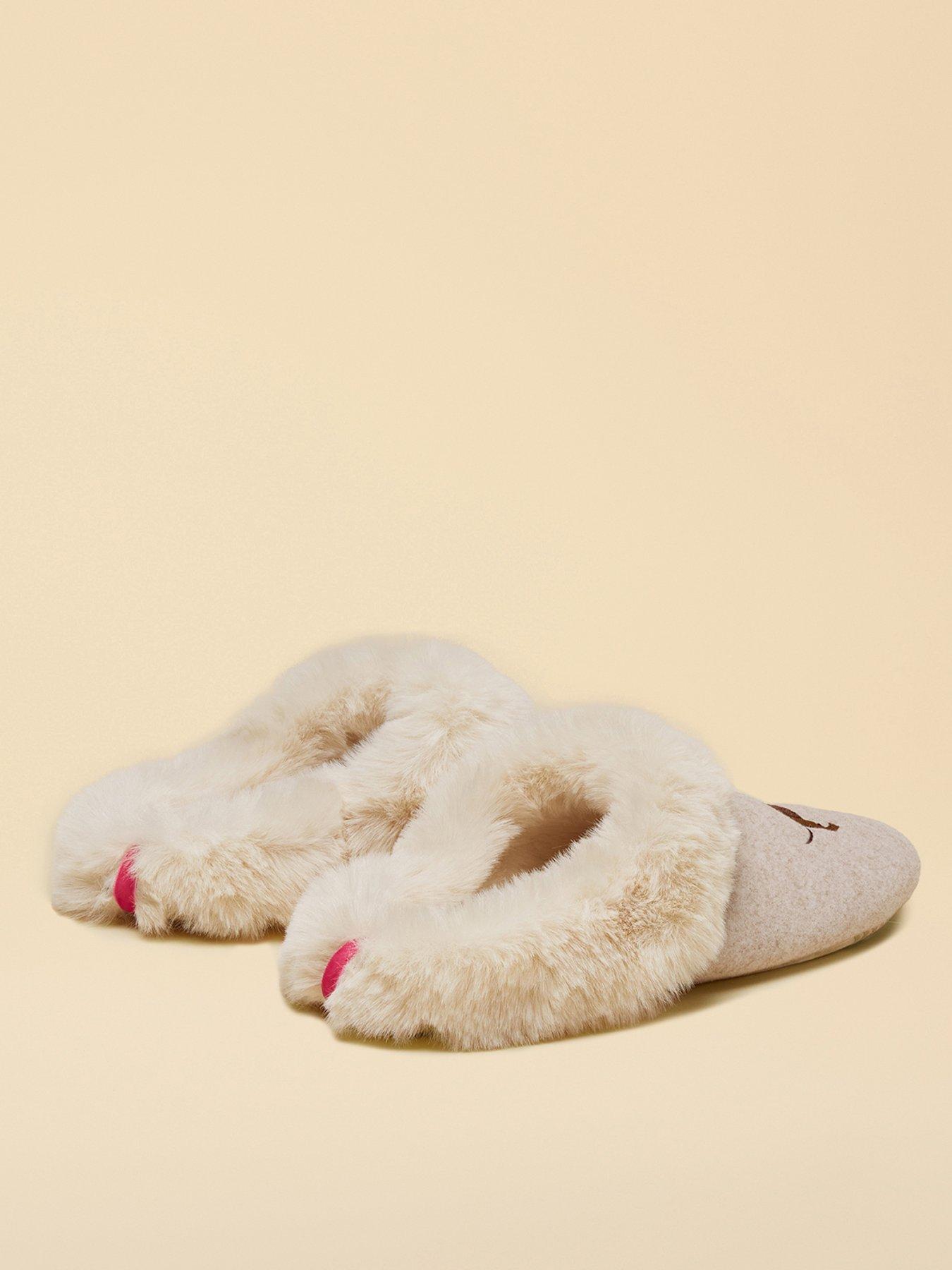 Image 3 of 6 of Joules Artwork Slipper - Oatmeal