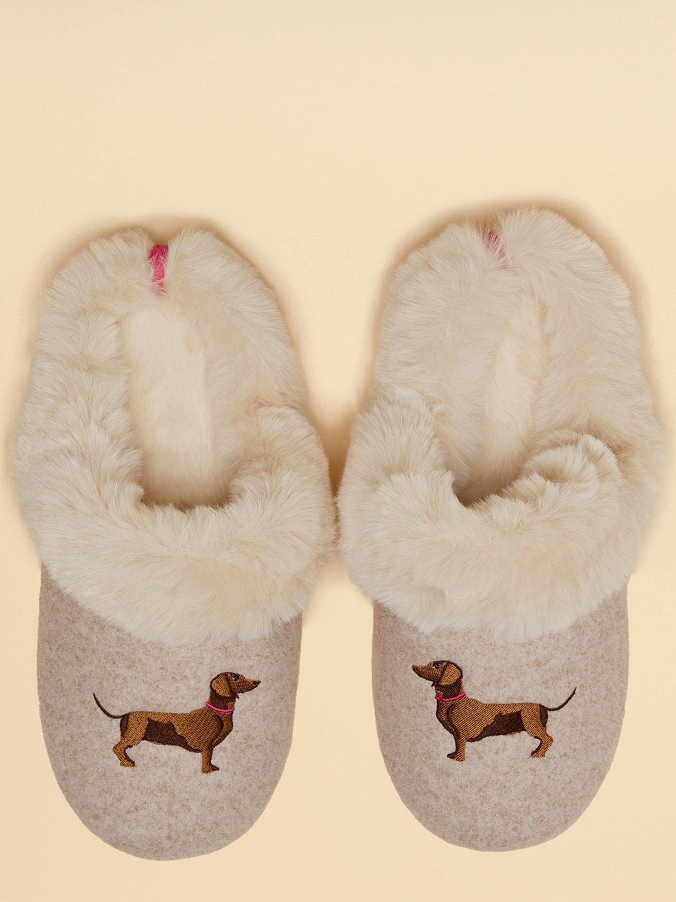 Image 4 of 6 of Joules Artwork Slipper - Oatmeal