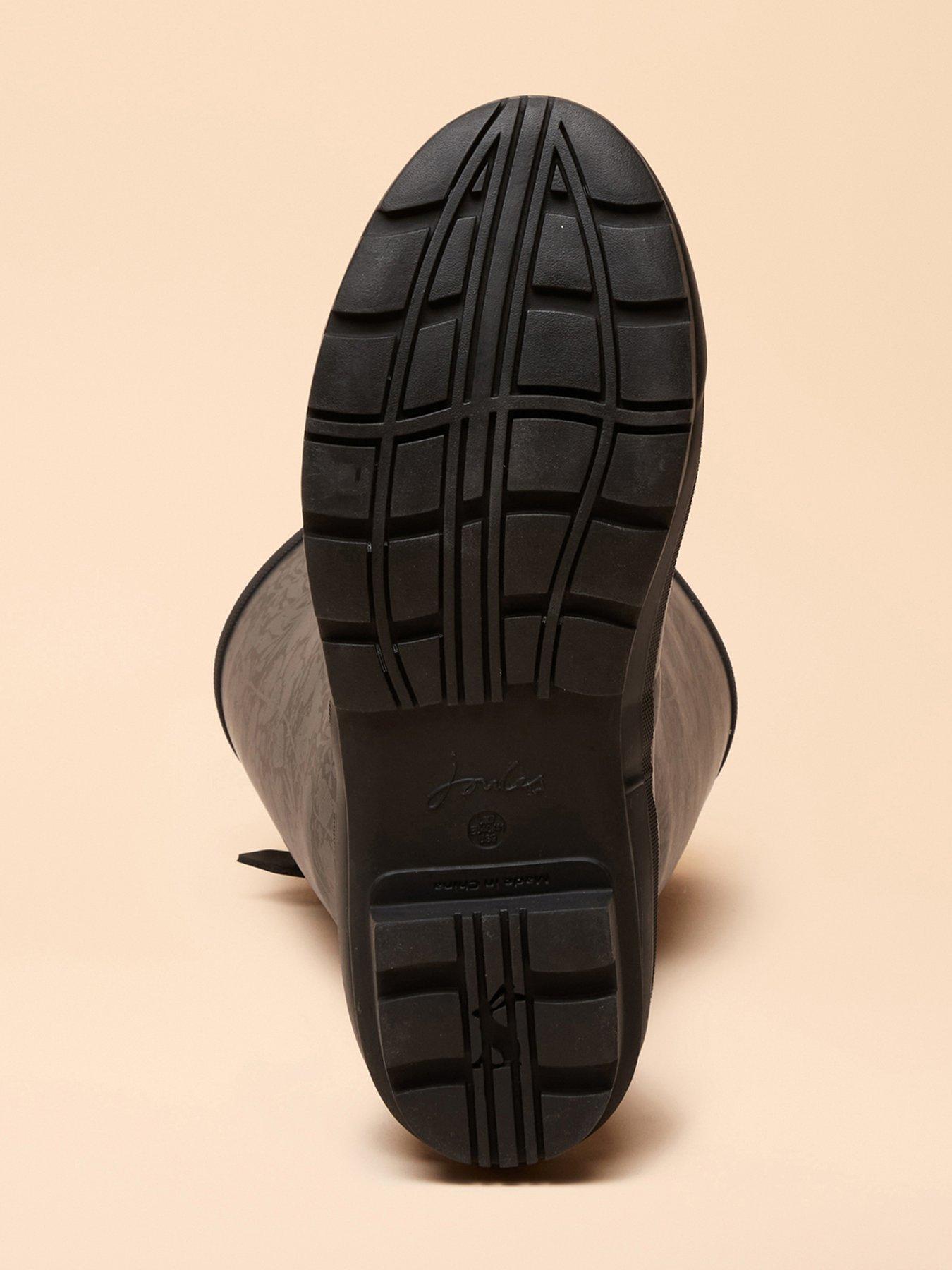 Image 5 of 6 of Joules Adjustable Tall Wellies - Black
