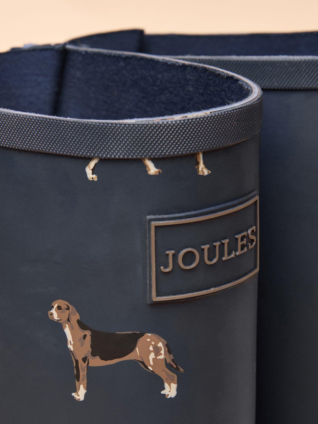 Image 5 of 6 of Joules Adjustable Tall Wellies - Navy