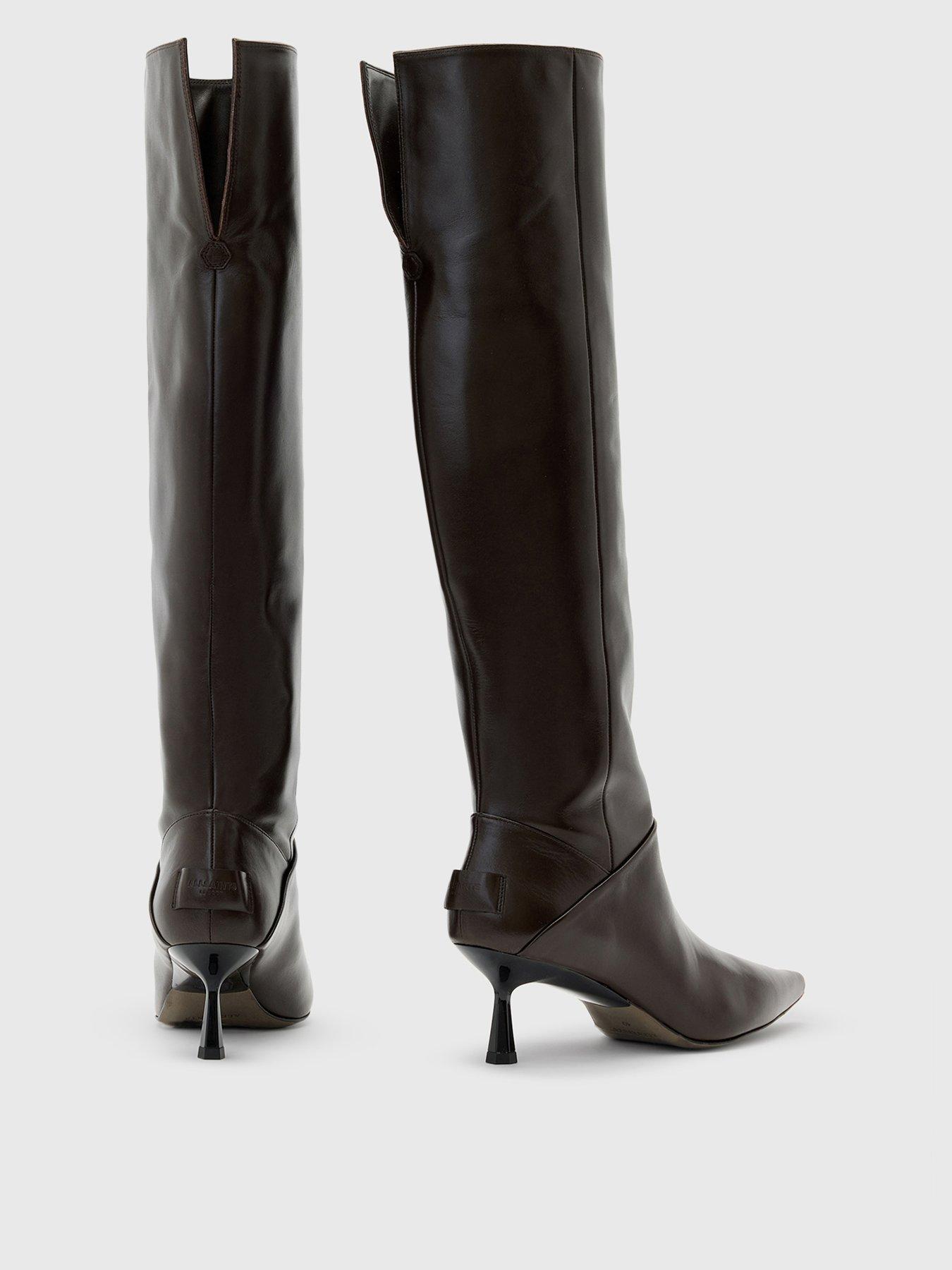 Image 2 of 6 of AllSaints Odyssey Low Boot - Brown