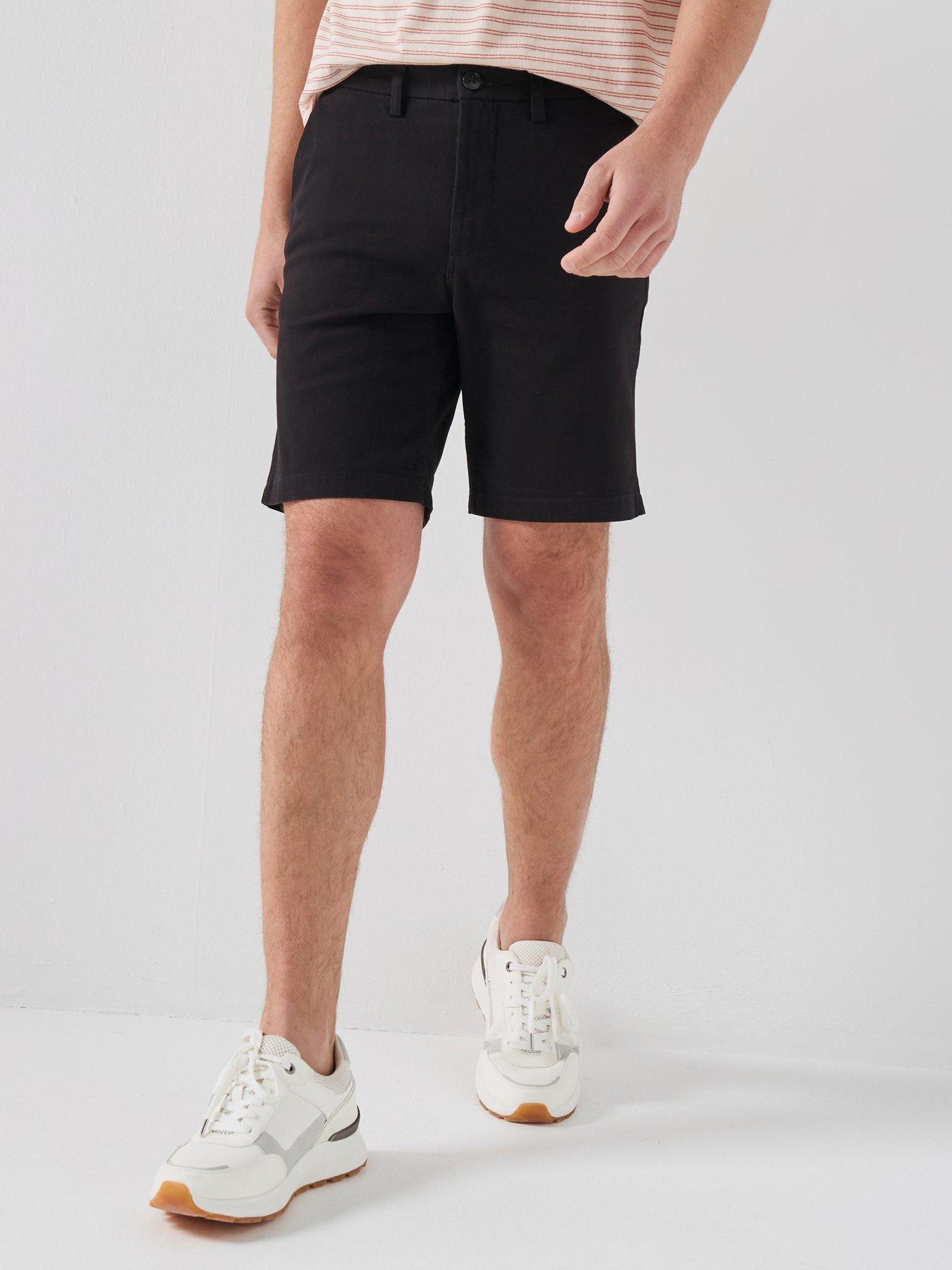  image of jack-jones-marco-dylan-chino-shorts-black