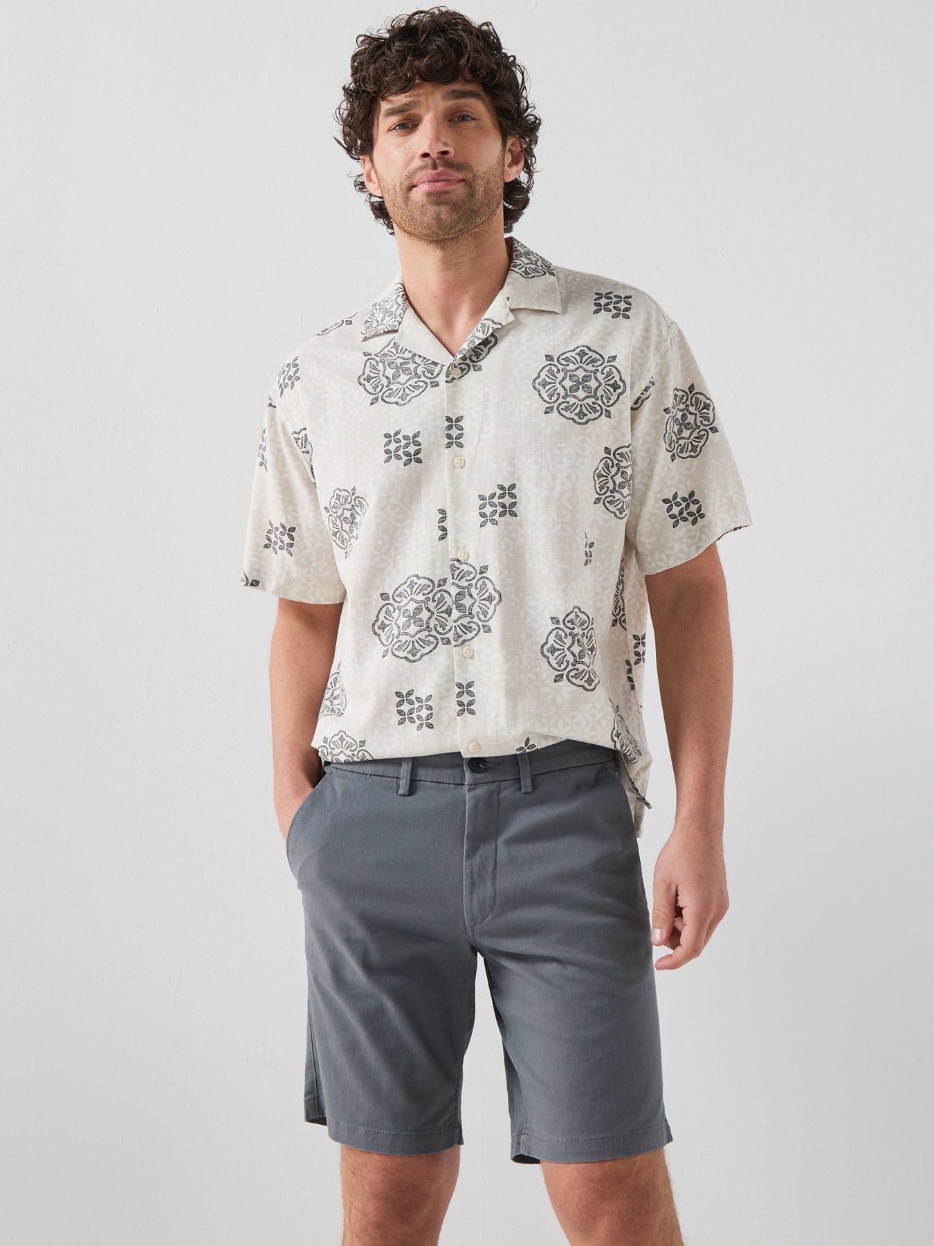  image of jack-jones-marco-dylan-chino-shorts-grey