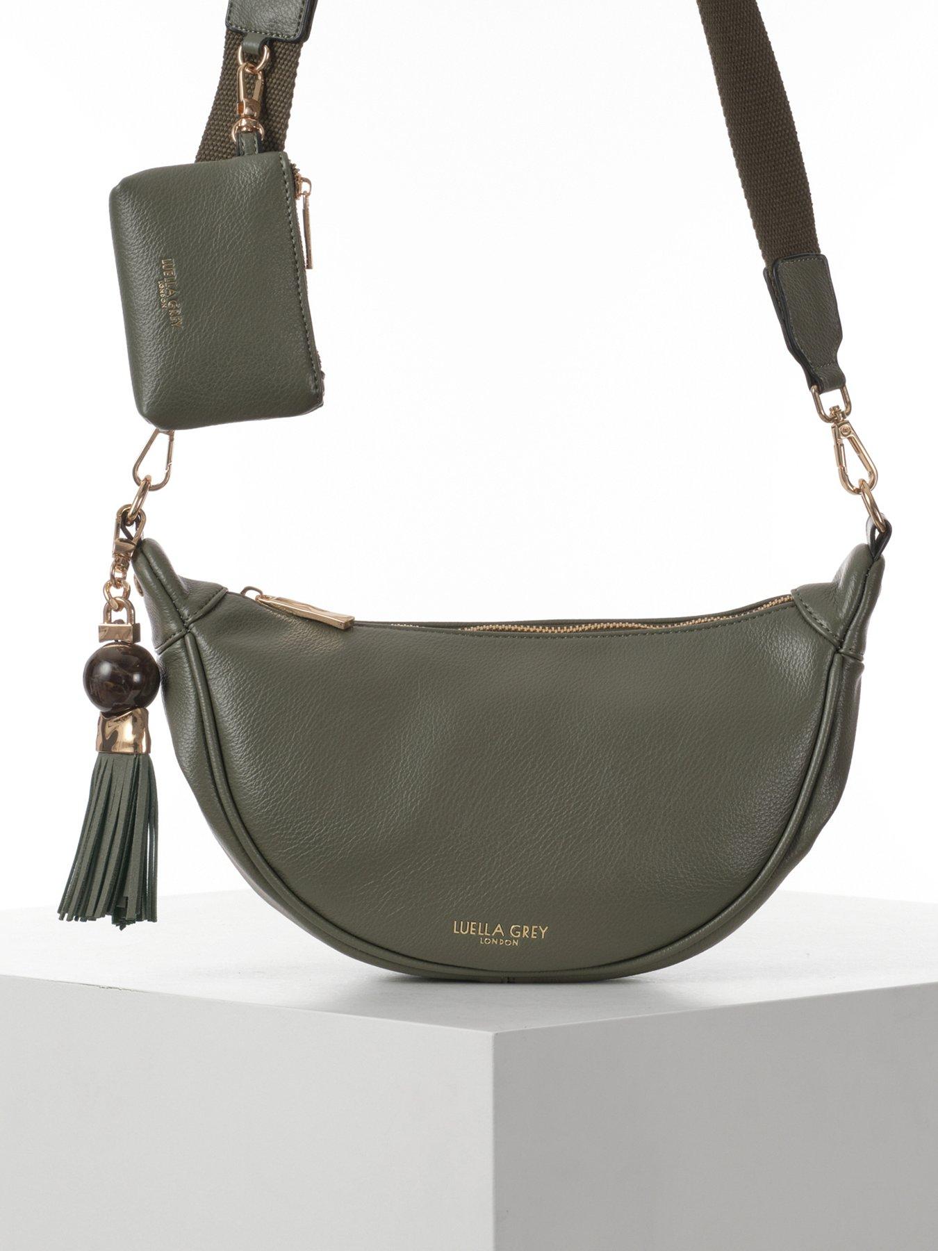 undefined Lauren Khaki Sling Bag