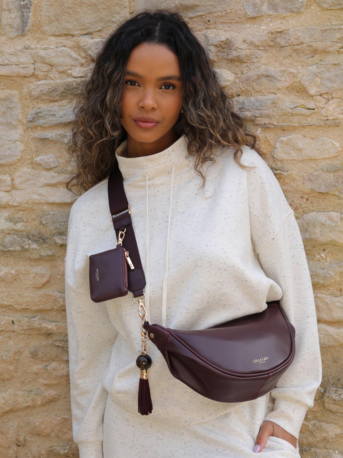 Image 1 of 6 of Luella Grey Lauren Sling Bag - Cherry