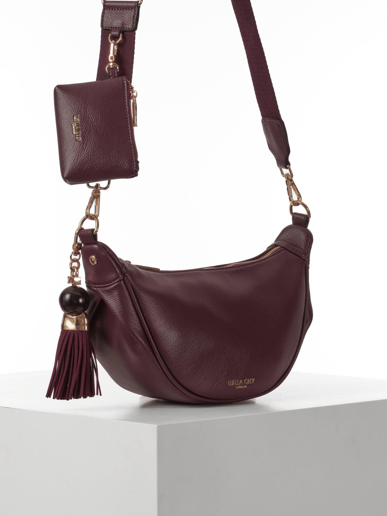 Image 3 of 6 of Luella Grey Lauren Sling Bag - Cherry