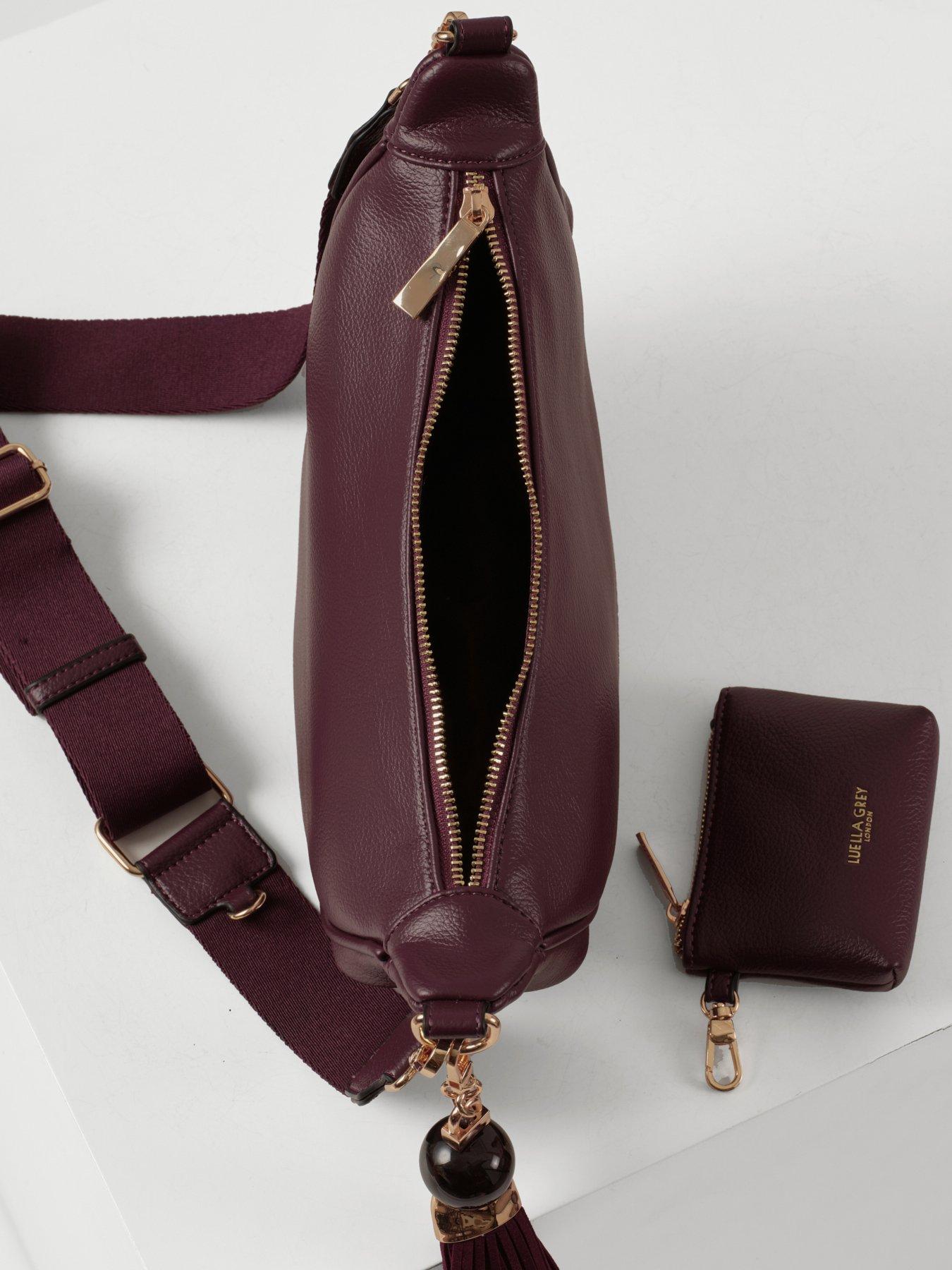 Image 5 of 6 of Luella Grey Lauren Sling Bag - Cherry