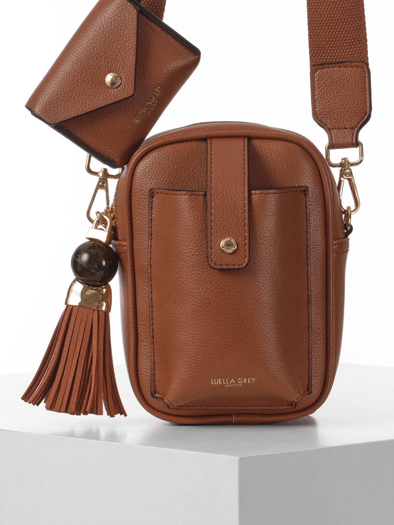 Image 1 of 5 of Luella Grey Elise Conker Portrait Crossbody