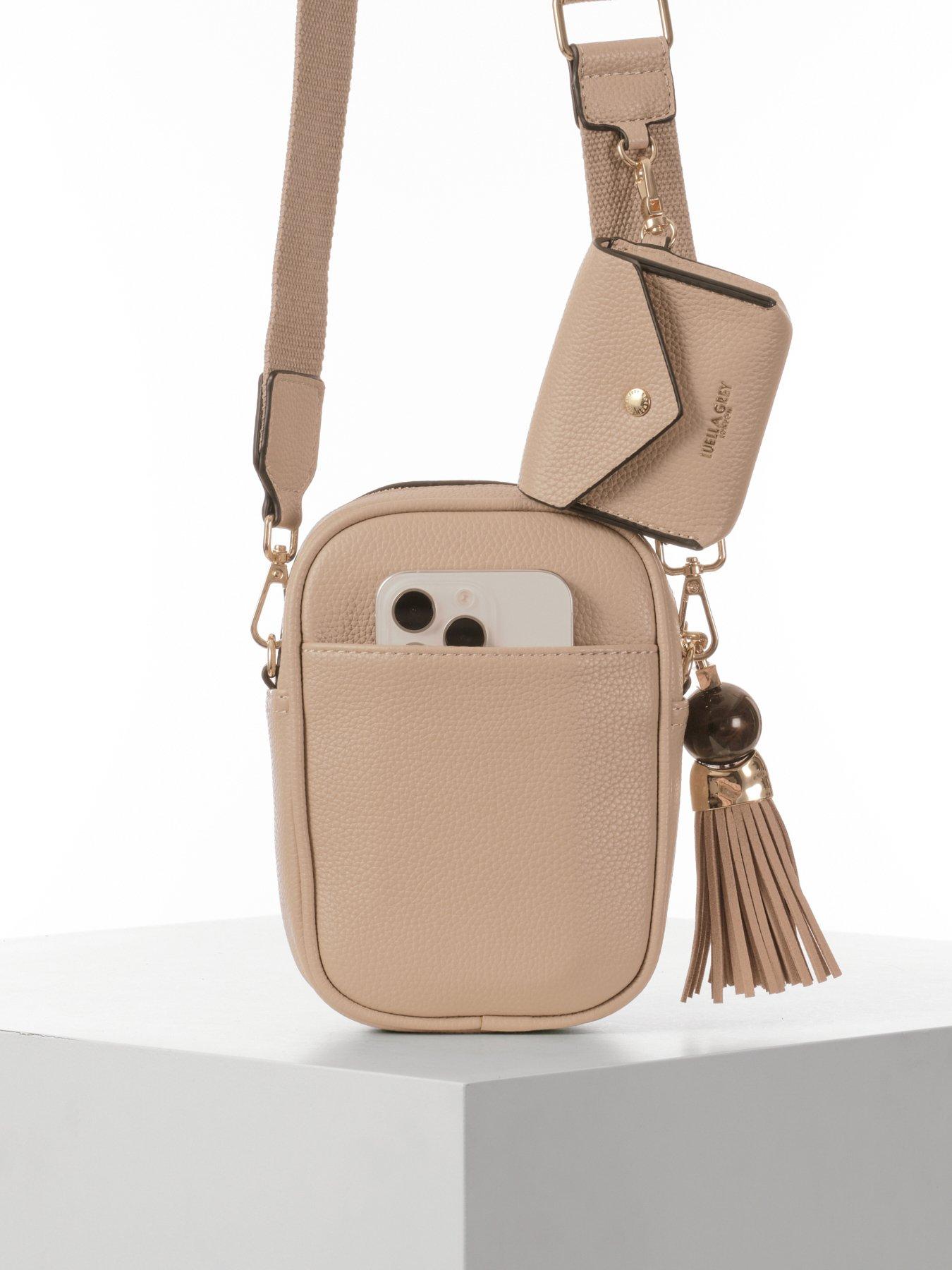  image of luella-grey-elise-portrait-crossbody-bag-mushroom