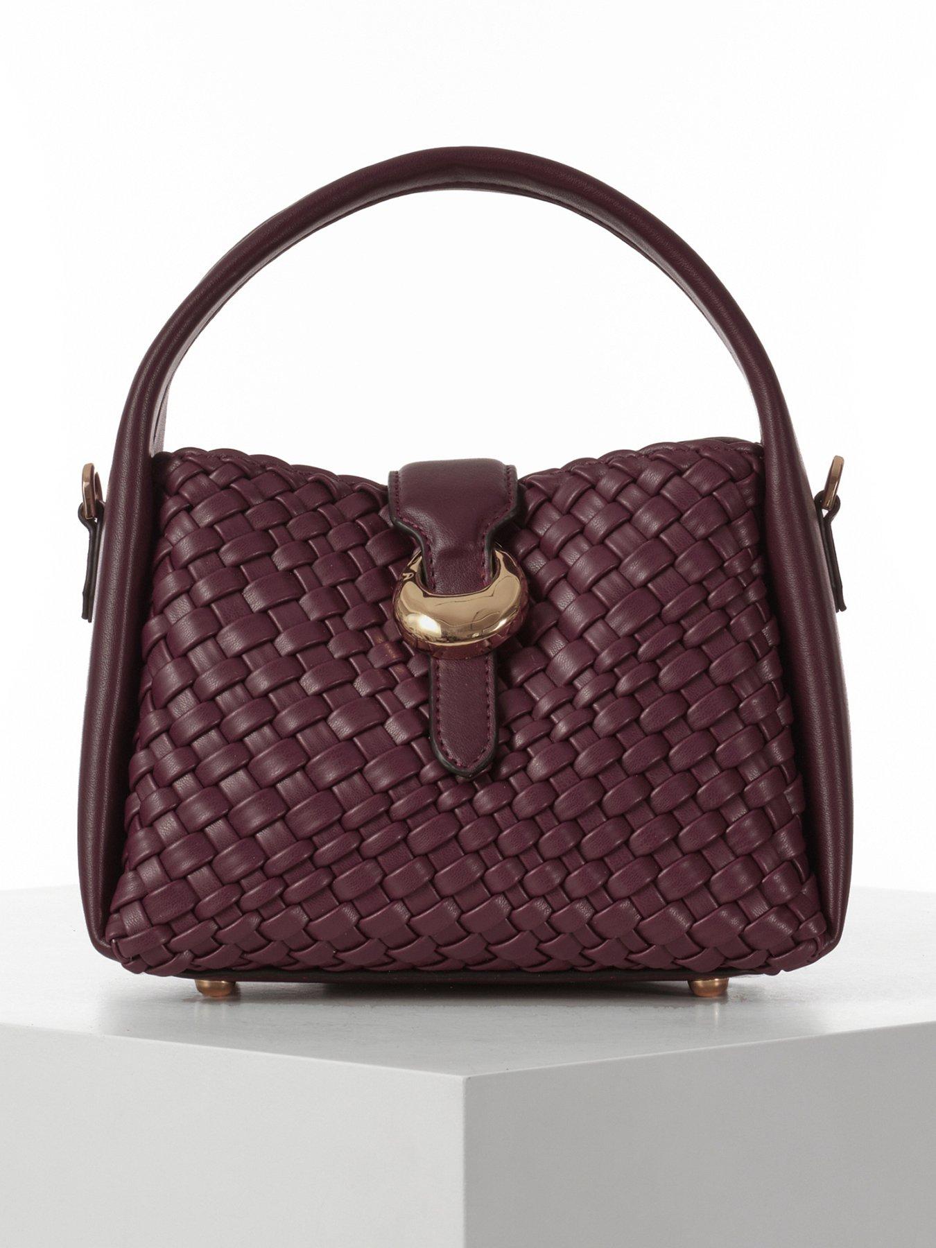 undefined Maggie Cherry Weave Crossbody Bag