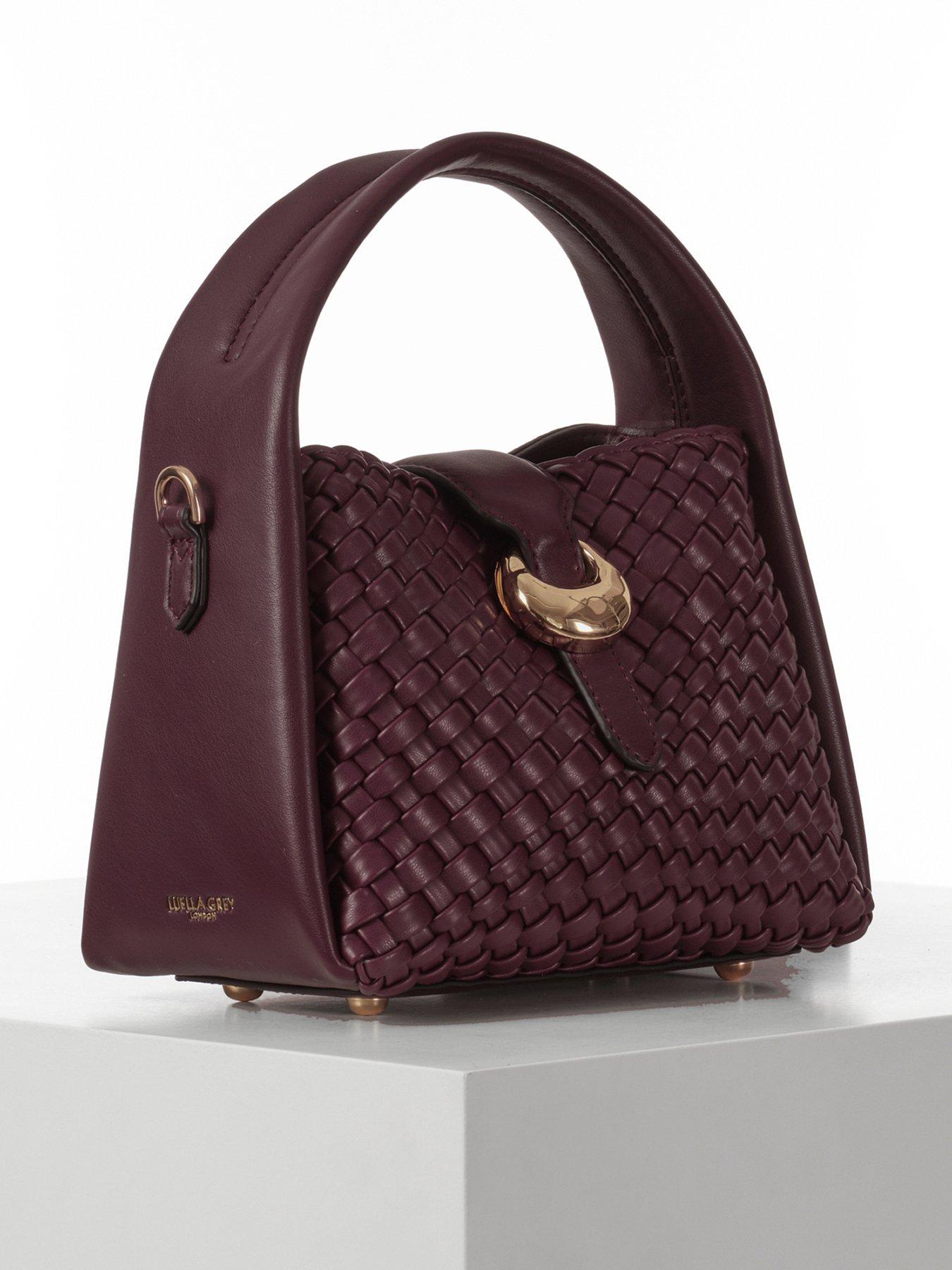 Image 3 of 5 of Luella Grey Maggie Cherry Weave Crossbody Bag
