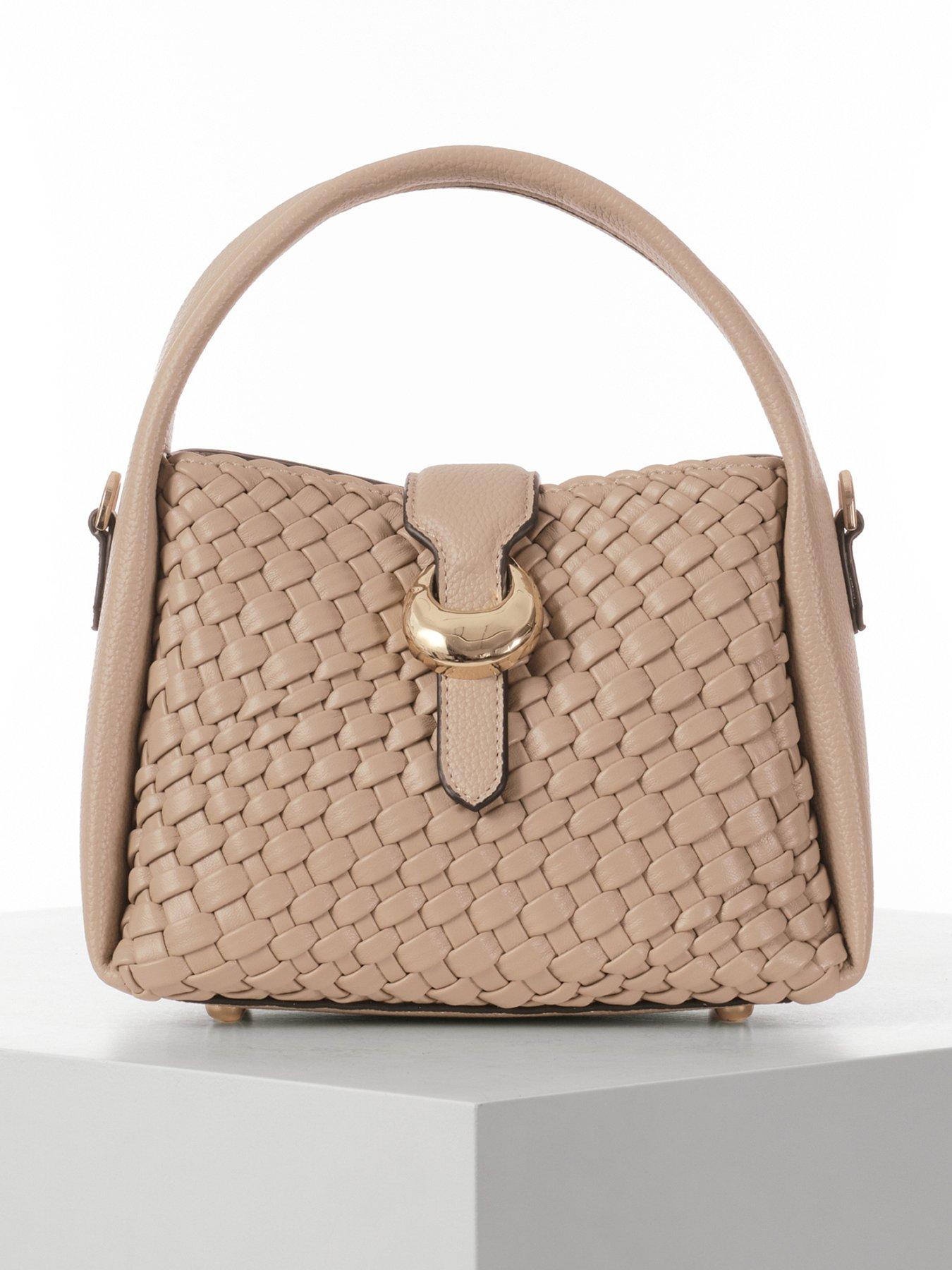 undefined Maggie Mushroom Weave Crossbody Bag