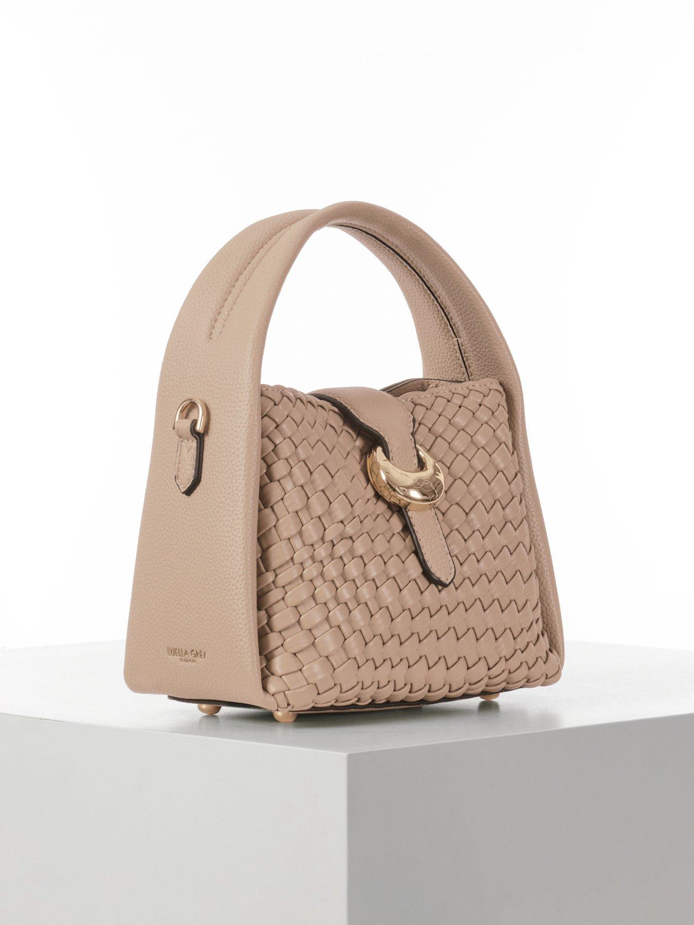  image of luella-grey-maggie-mushroom-weave-crossbody-bag-beige