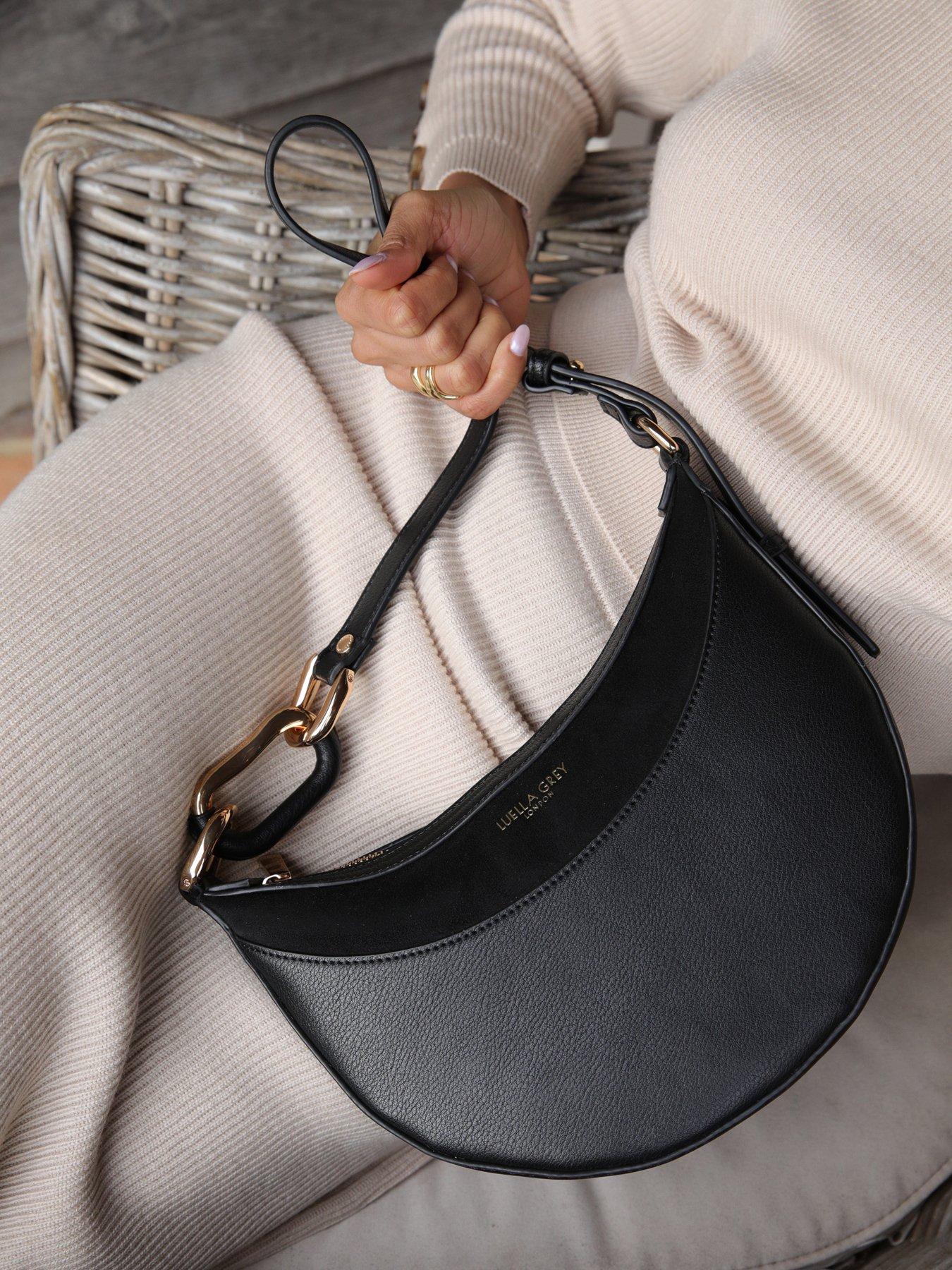 Image 1 of 5 of Luella Grey Hester Shoulder Bag In Black