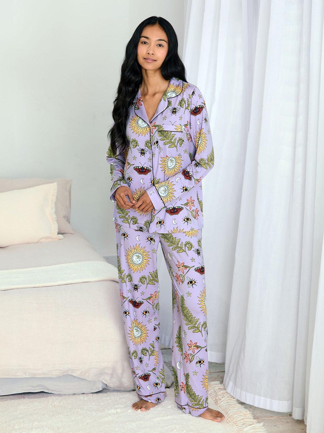 undefined Classic Long Button Up Set - Light Purple