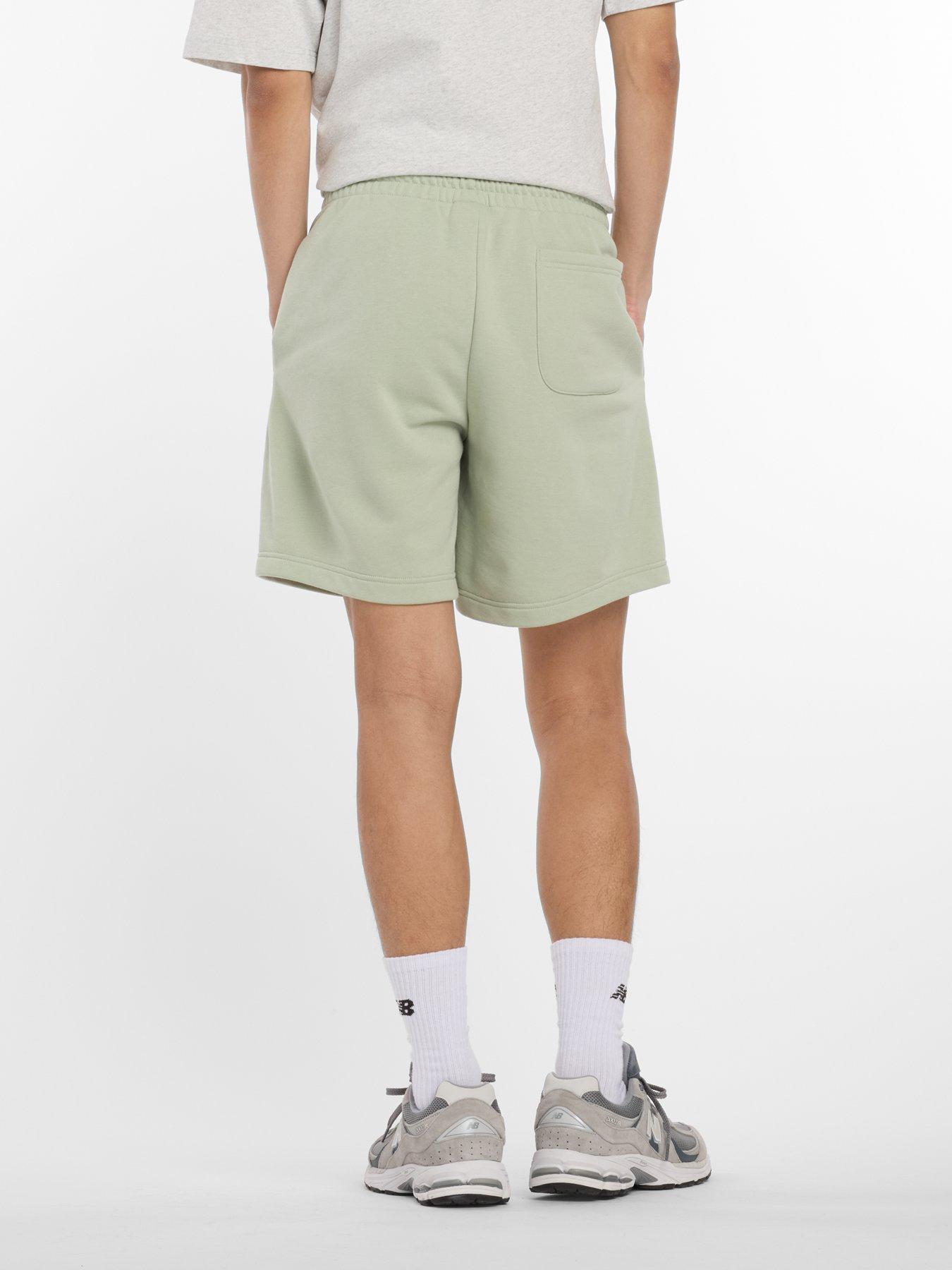 Image 2 of 6 of New Balance Sport Essentials French Terry Shorts - Green