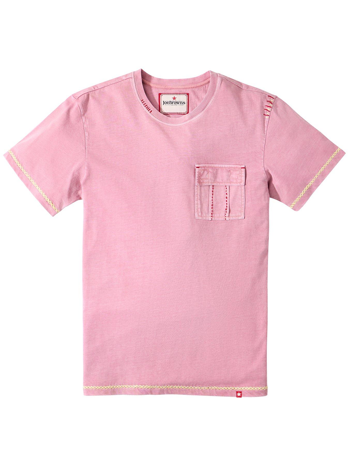 Image 5 of 5 of Joe Browns Pink Crew Neck T-Shirt