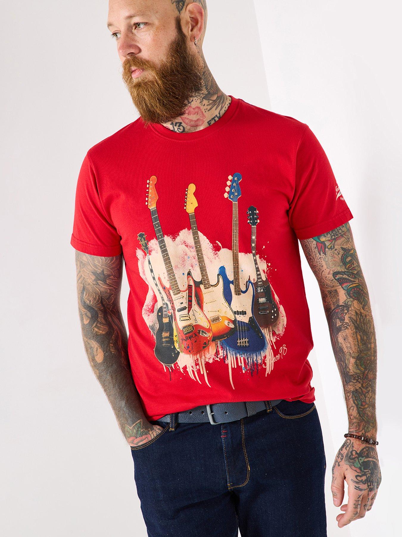 undefined Music Lover's T Shirt - Red