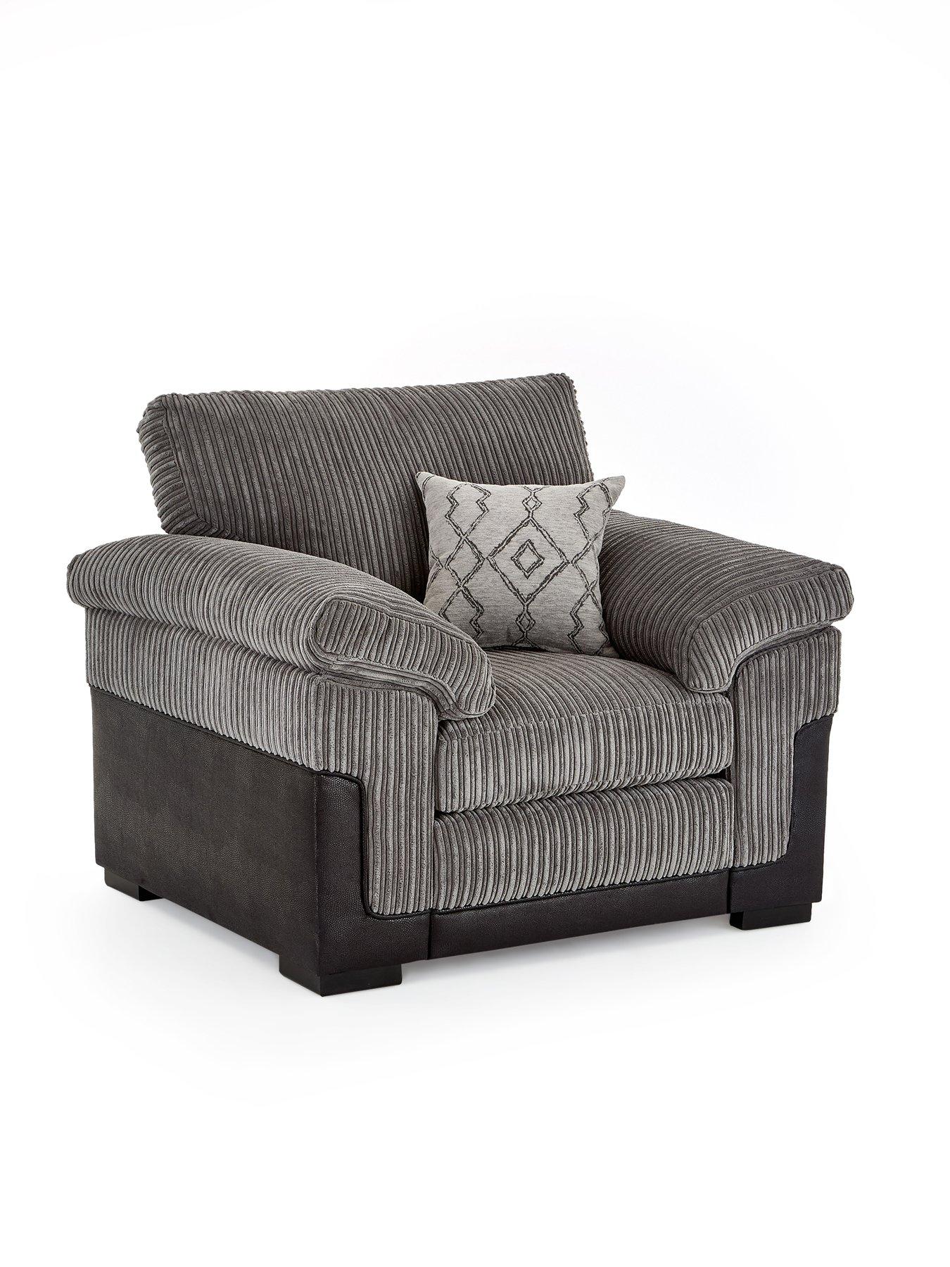 Image 3 of 6 of The Very Collection Marissa Jumbo Cord Armchair - FSC&reg; Certified